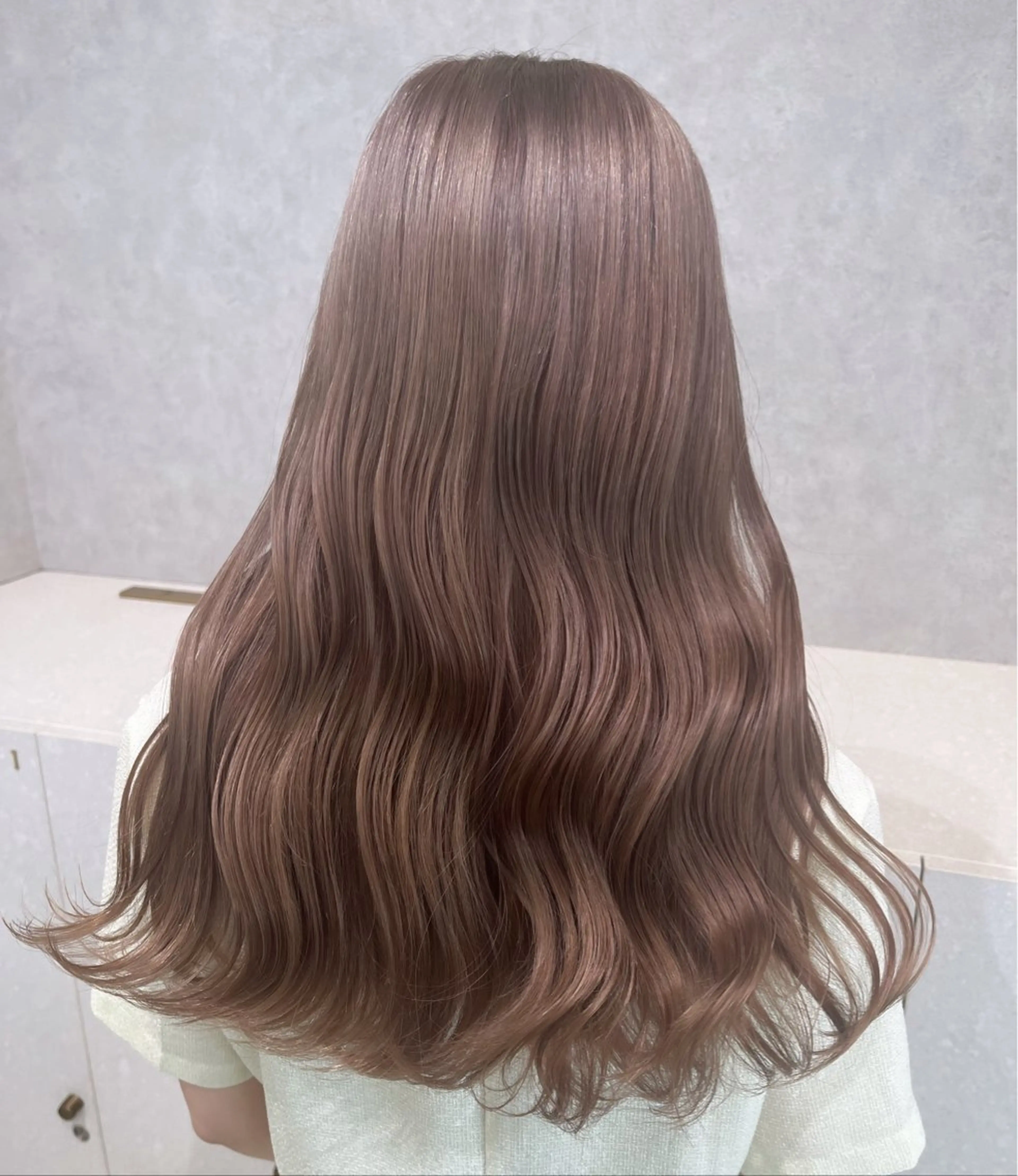 ロング カラー カット ヘアカラー トリートメント 韓国ヘア🇰🇷艶髪 カラー/yui‎💎のヘアスタイル