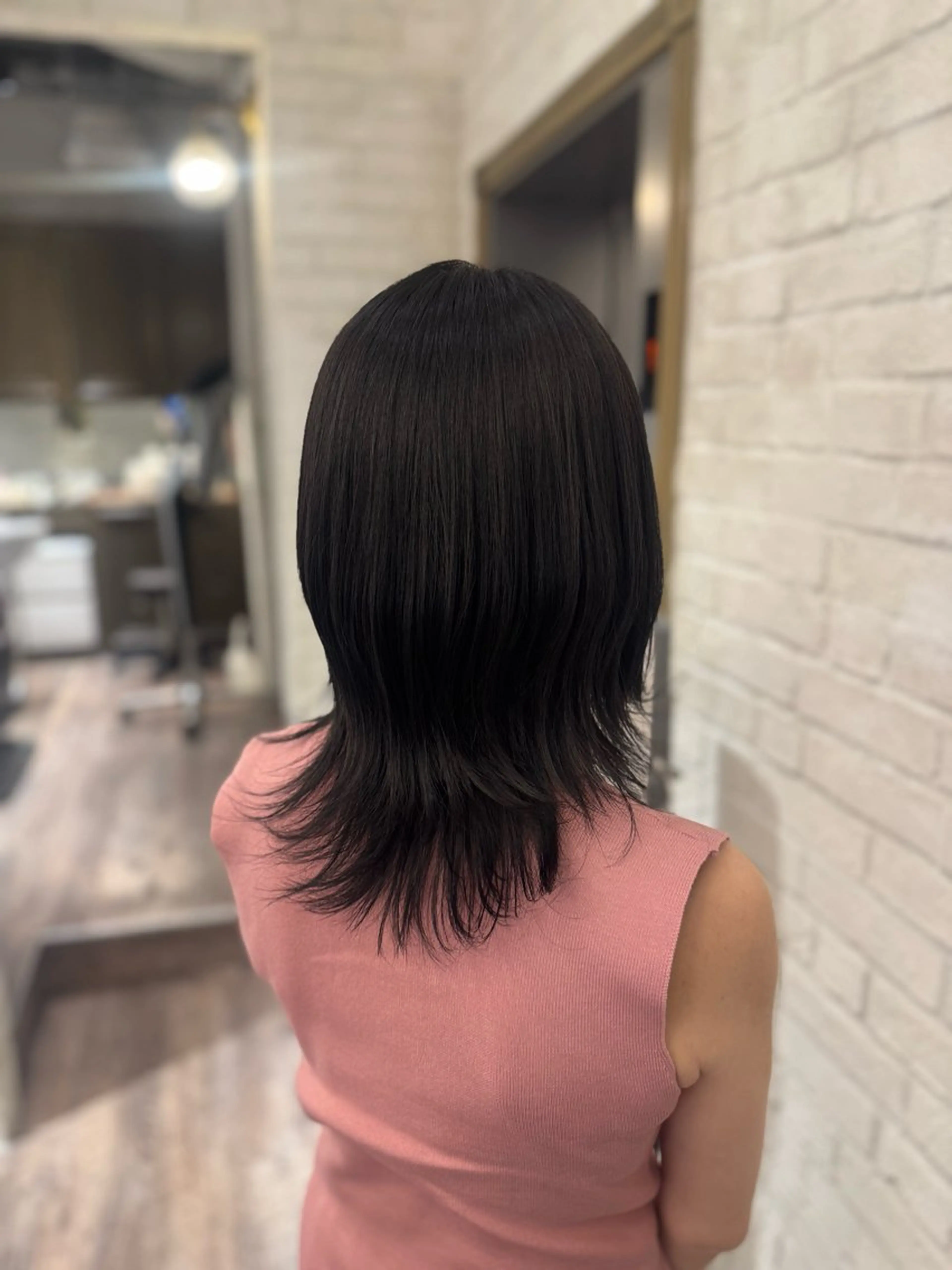 カラー 黒髪 ヘアカラー Tiffa銀座所属・TiffaGINZA /Momokaのヘアスタイル
