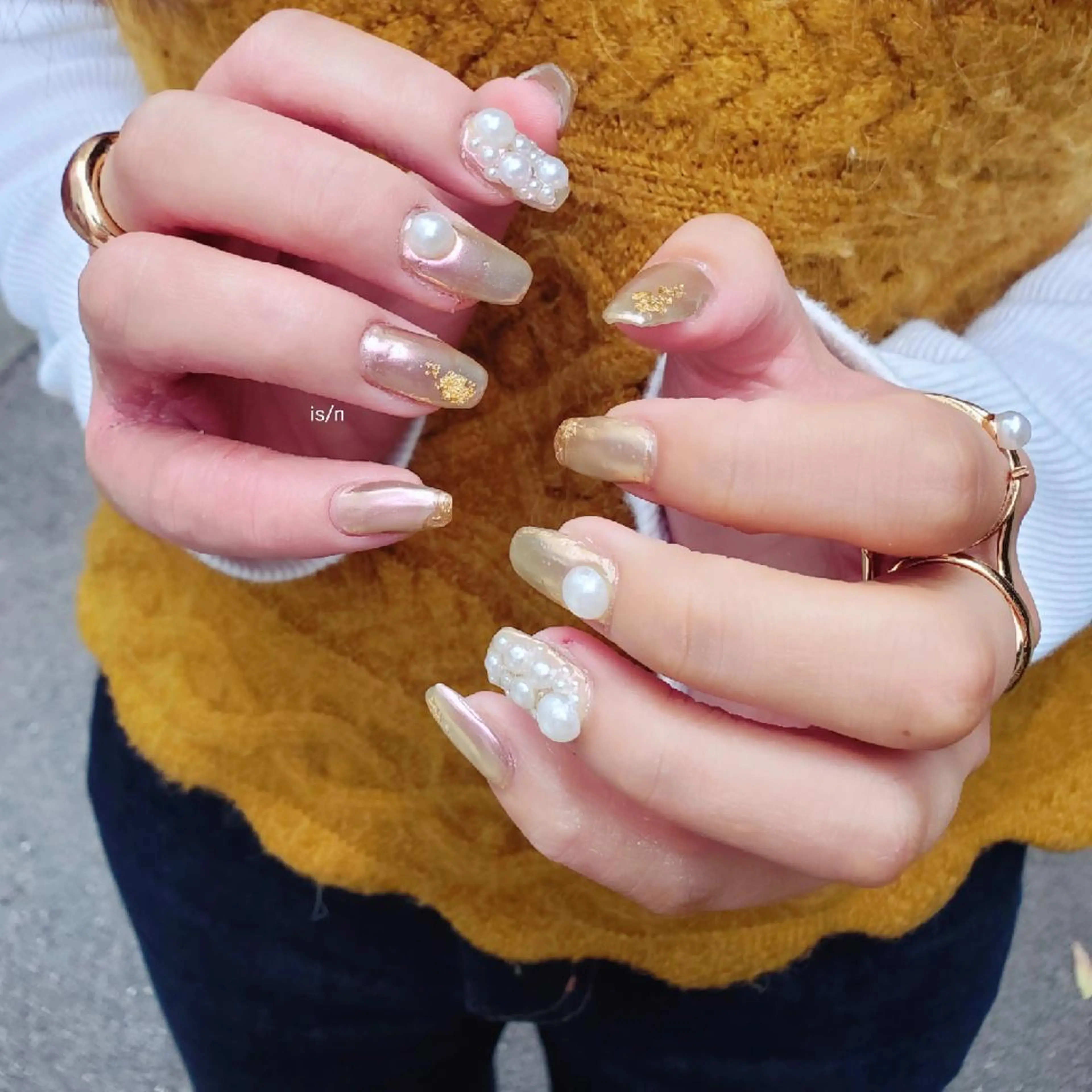 ネイル ハンドネイル 店長 佐藤のネイルデザイン