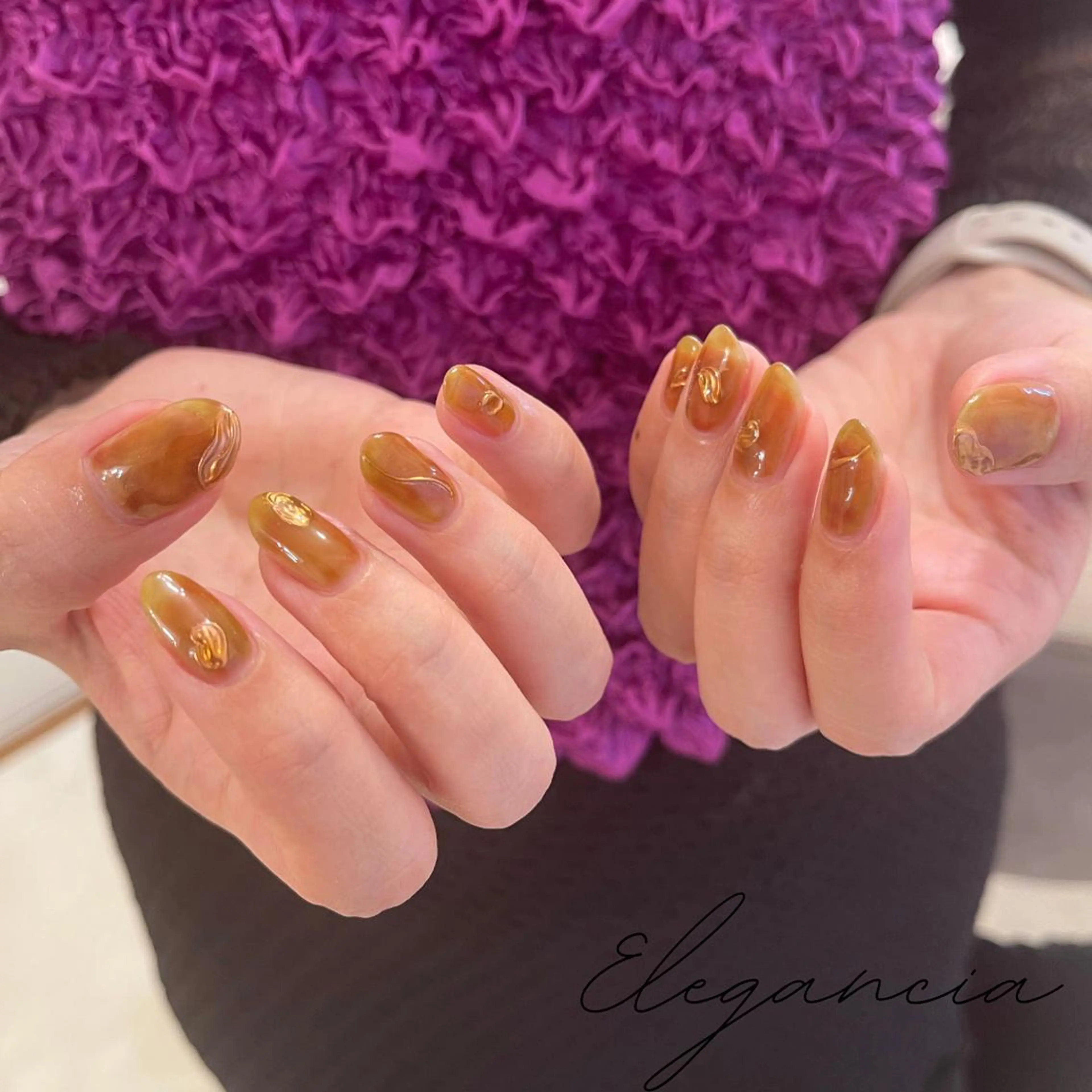 カラー ネイル ハンドネイル Elegancia. Hiromiのネイルデザイン