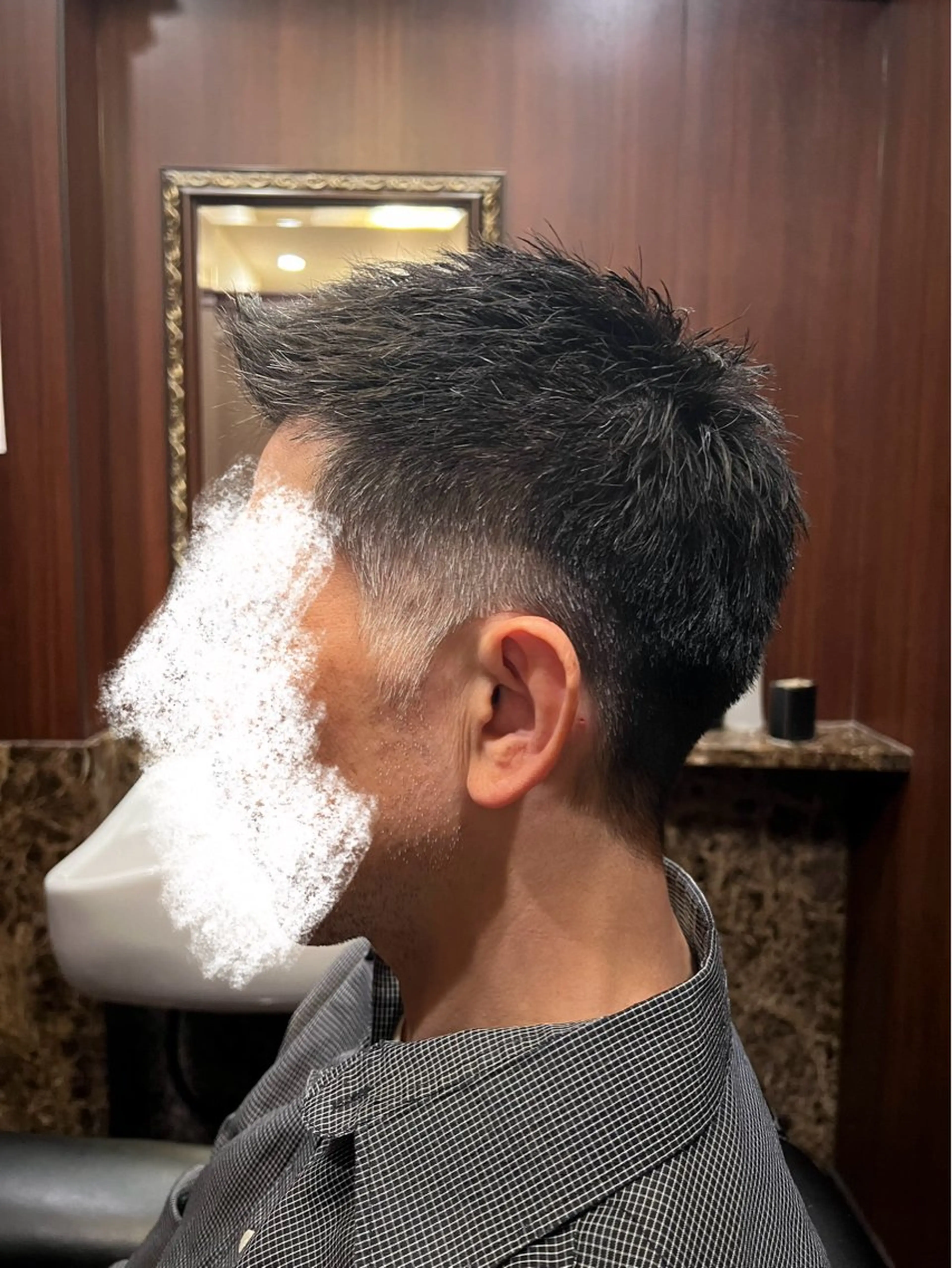 ショート ヒロ銀座バーバーショップ丸の内所属・秋山 琳太のヘアスタイル