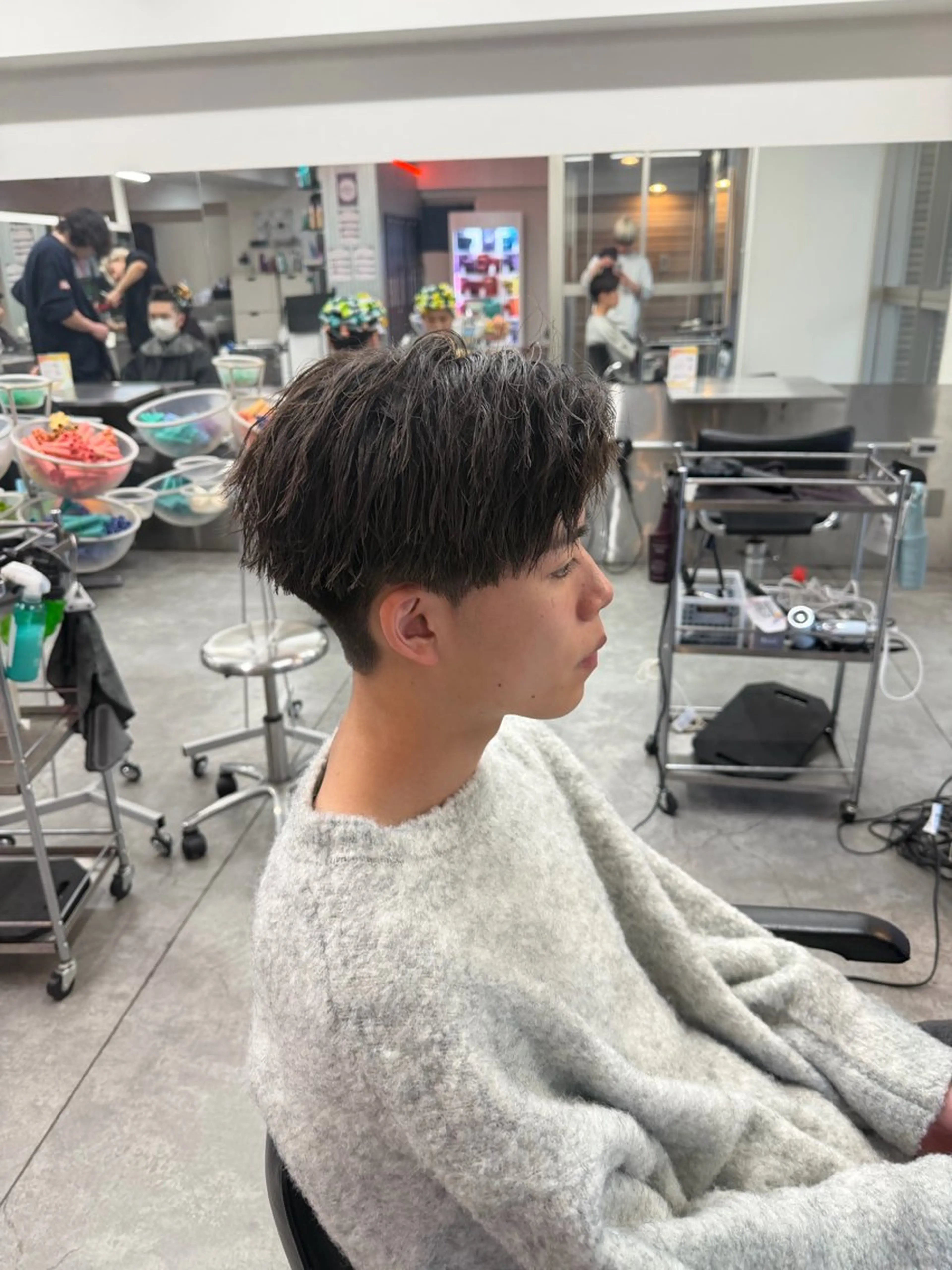 パーマ メンズ カット パーマ 町田エリアＮｏ．１/ パーマ特化/太田京希のヘアスタイル