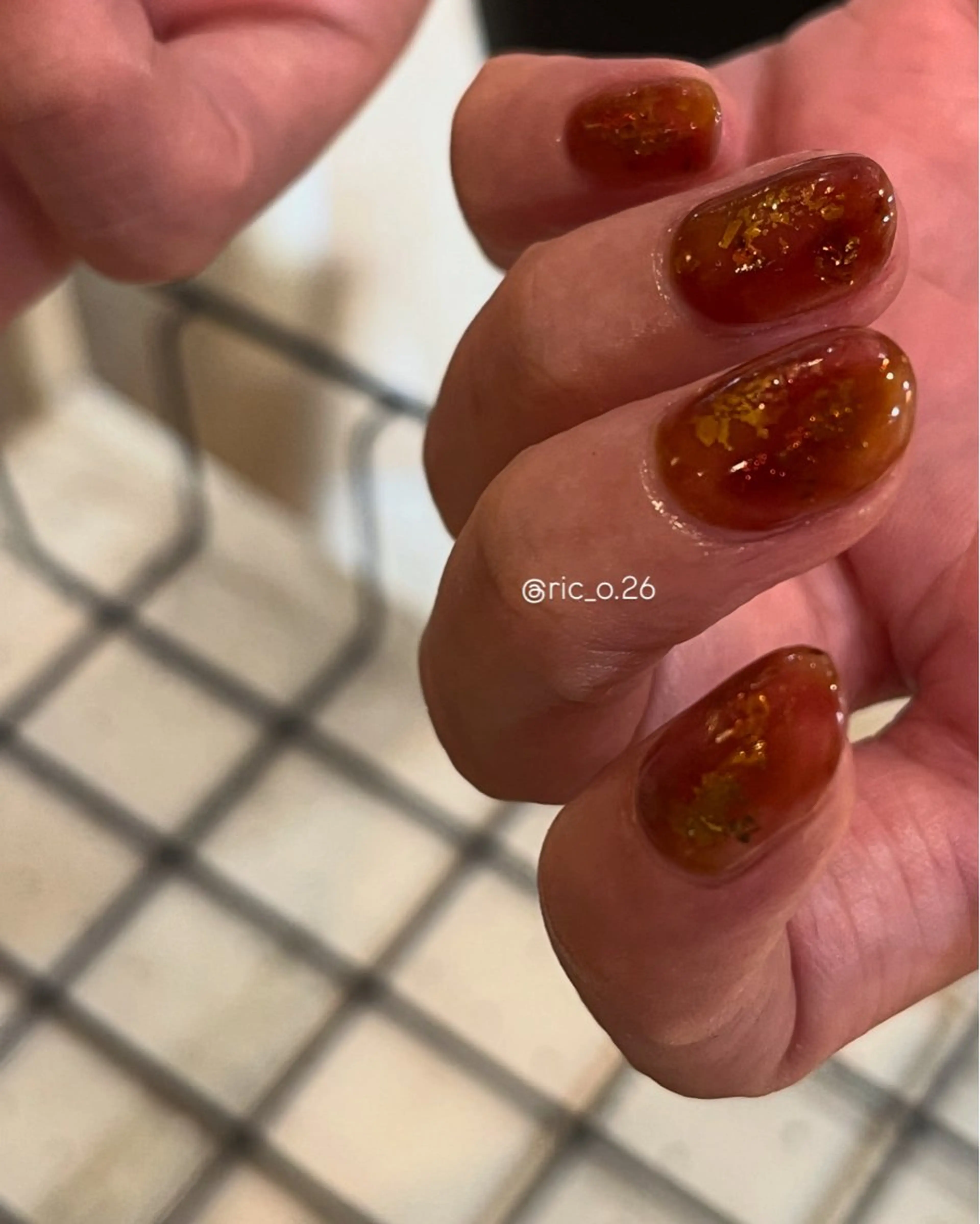ネイル ハンドネイル 𝗿𝗶𝗰𝗼 ˎˊ˗のネイルデザイン