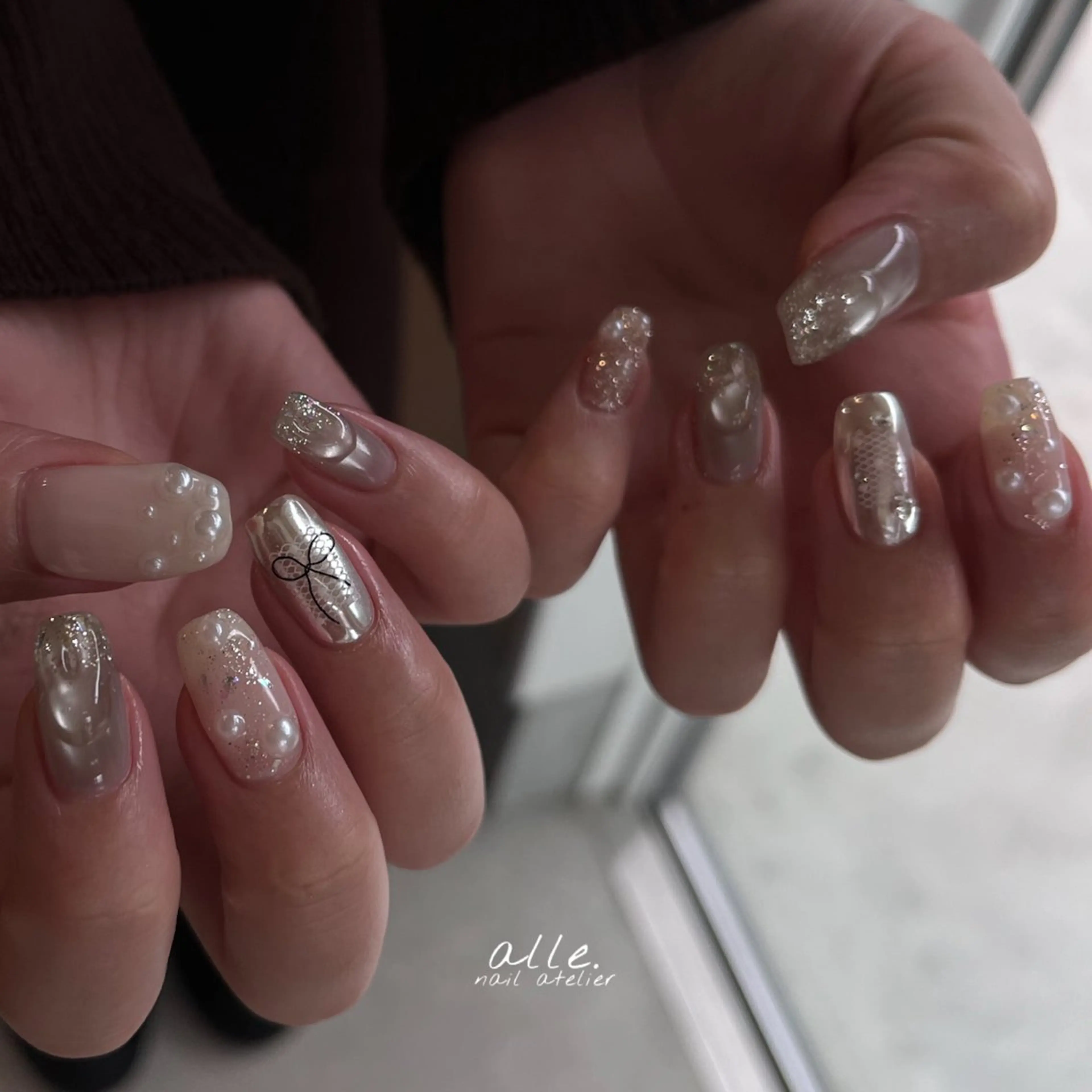 ネイル ハンドネイル atelier alle.のネイルデザイン