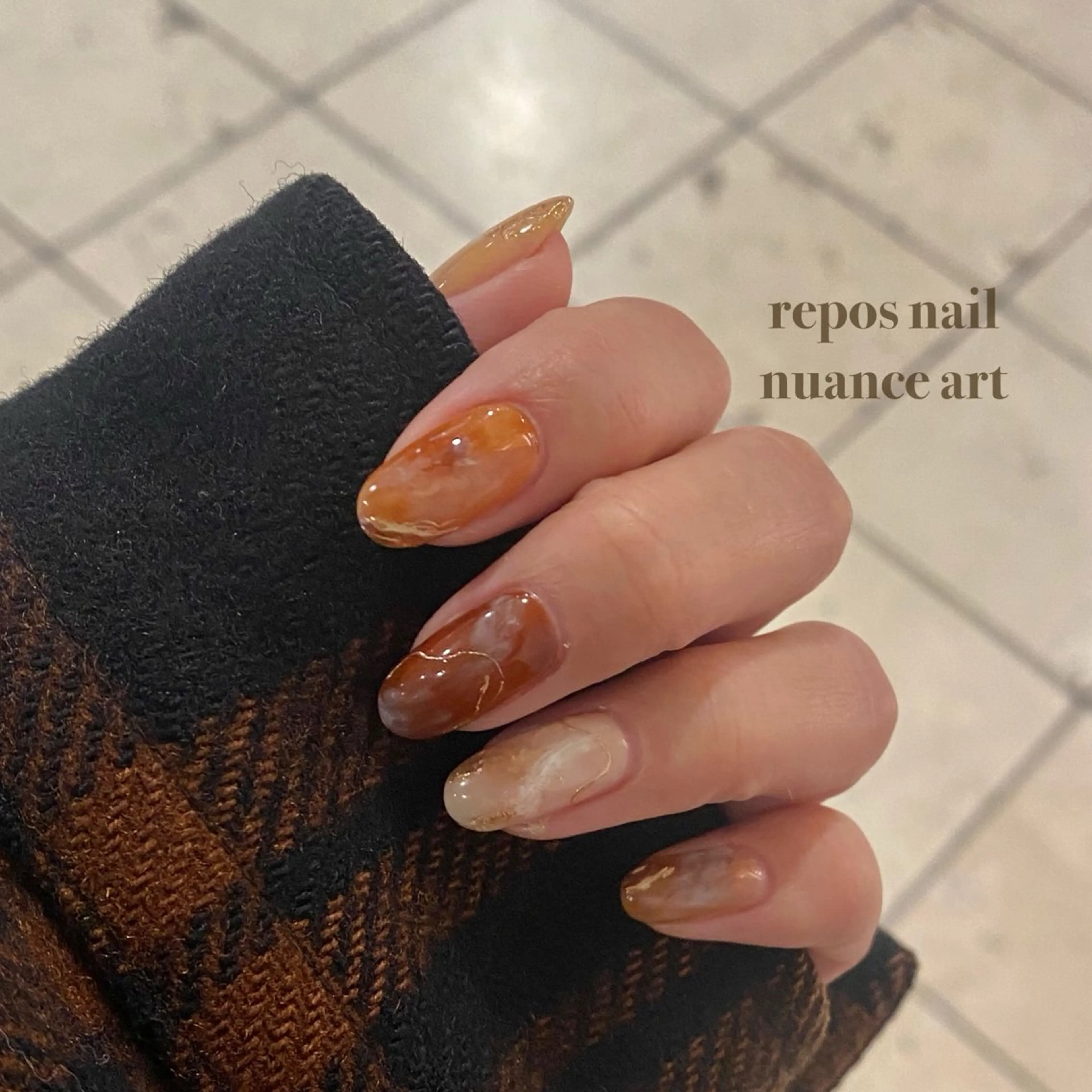 ネイル ハンドネイル repos-ルポ-所属・repos-ルポ- misuzu🌿のネイルデザイン