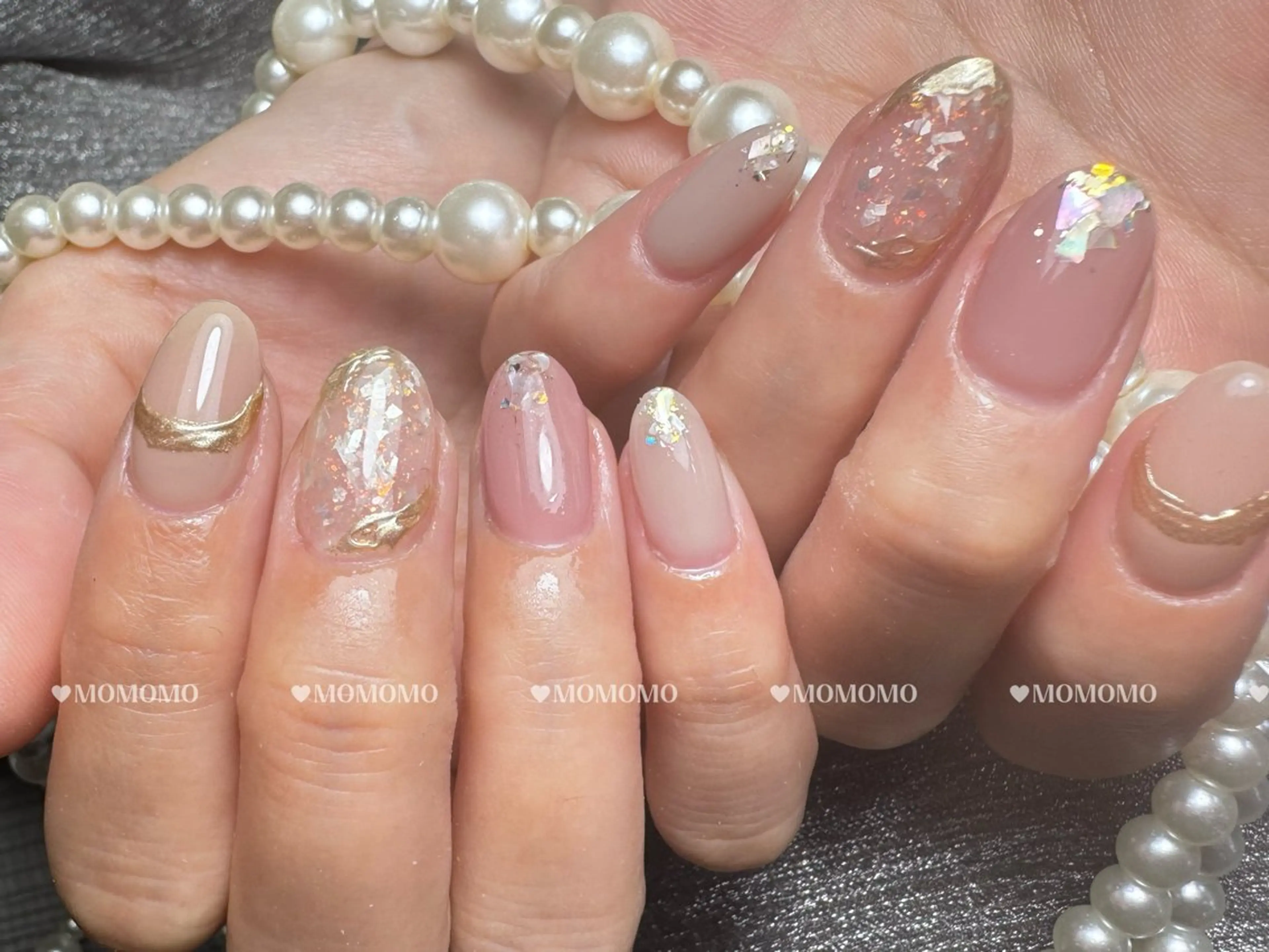 ネイル ハンドネイル MOMO nail所属・NIITSU 川崎のネイルデザイン