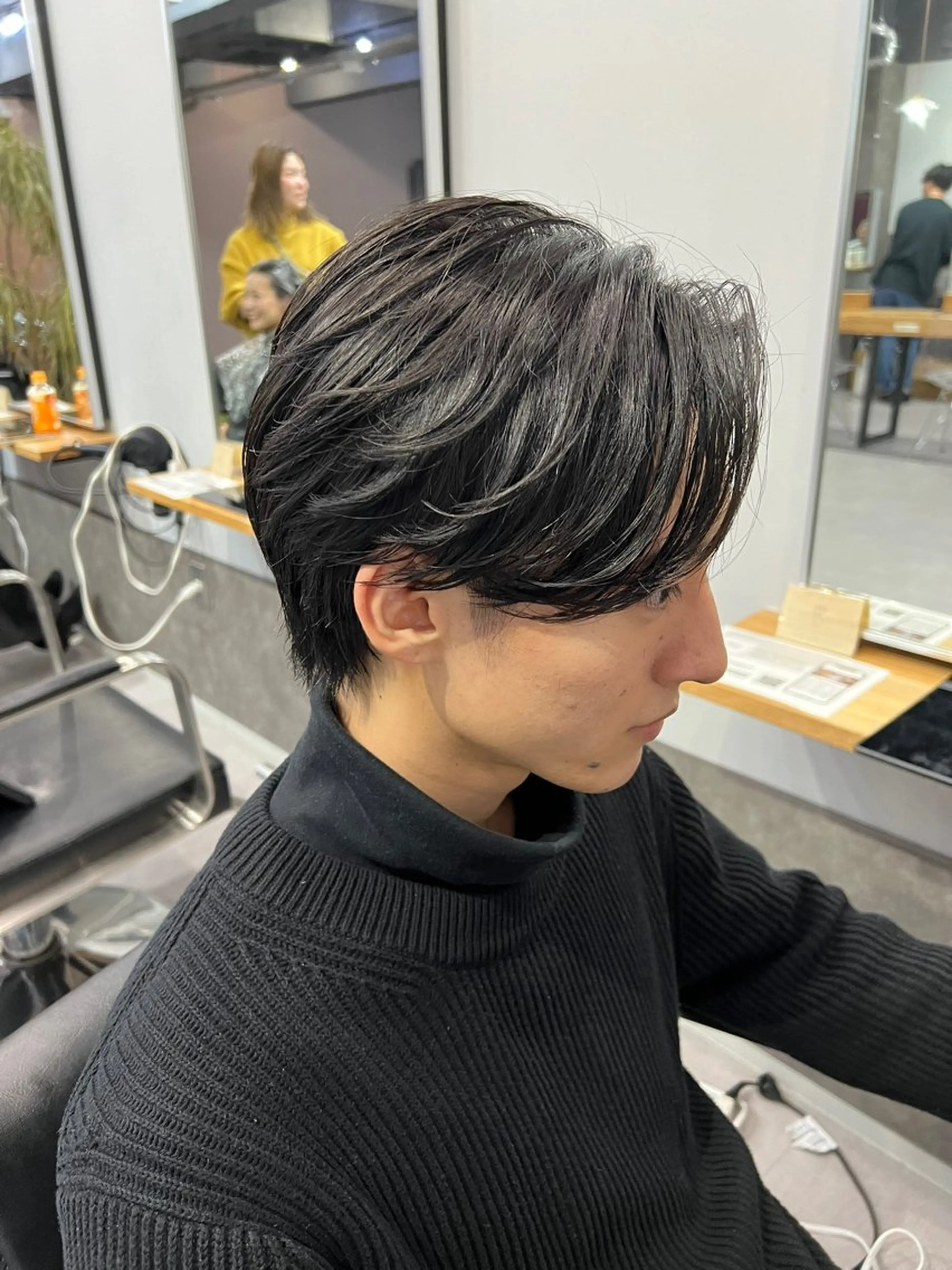 パーマ メンズ カット パーマ 金子勇希🔥パーマ 比率90%以上🔥のヘアスタイル