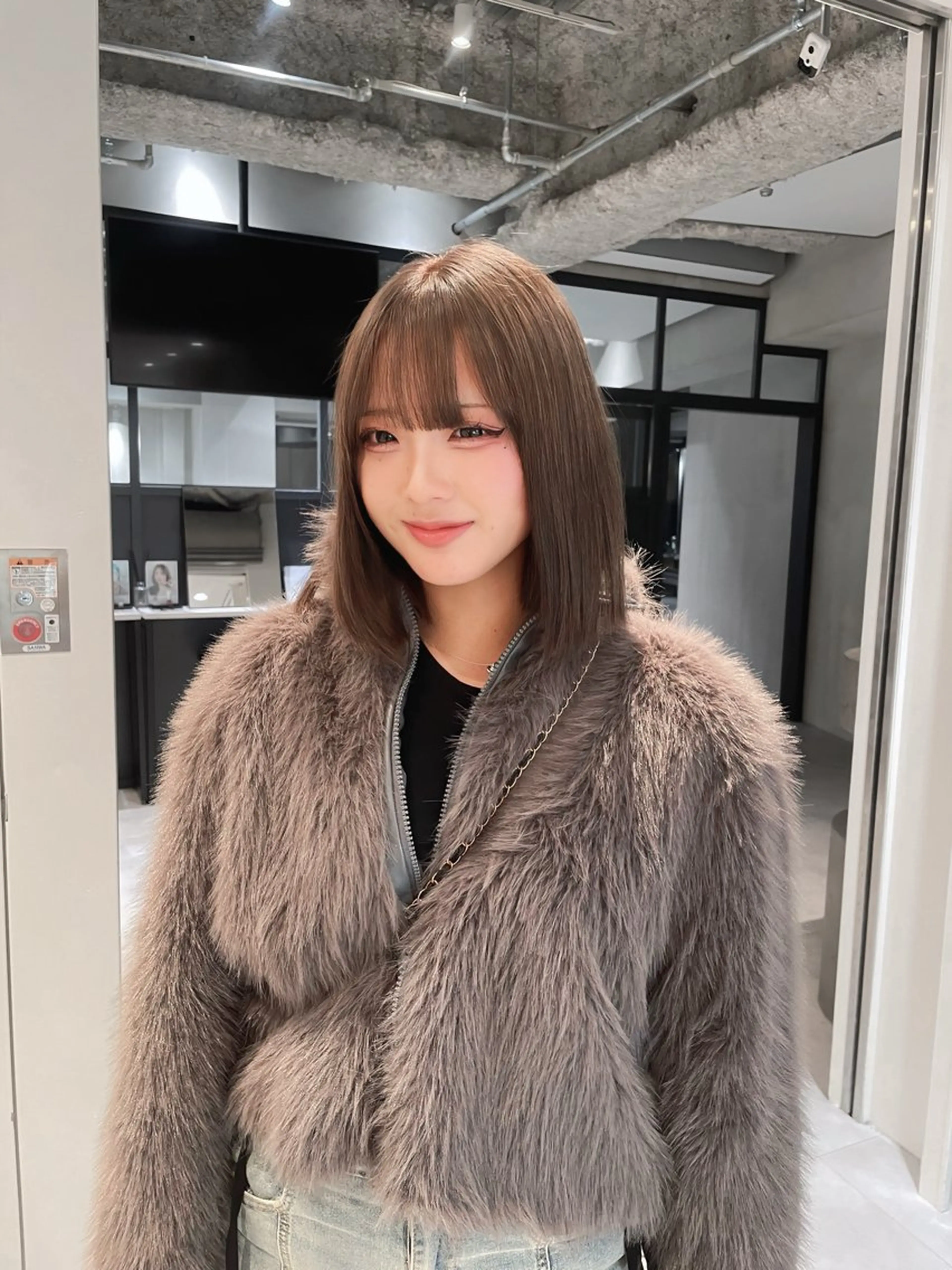 ショート 切りっぱなしボブ ボブ ALBUMHAIR所属・奥山 みのりのヘアスタイル