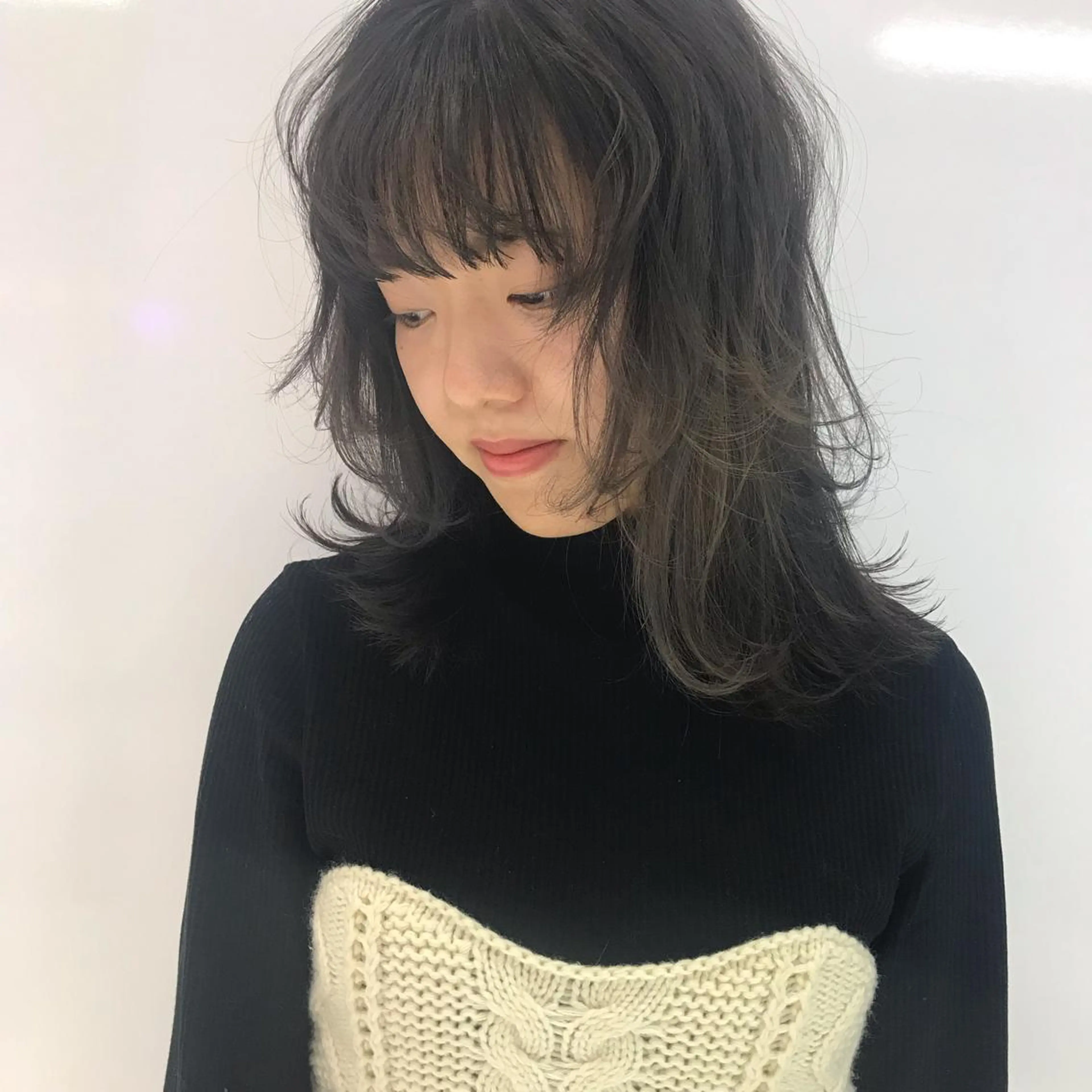 ミディアム カラー ヘアカラー トリートメント share salon JAM 吉祥寺所属・レイヤー/ブリーチ HIKARU ♡のヘアスタイル