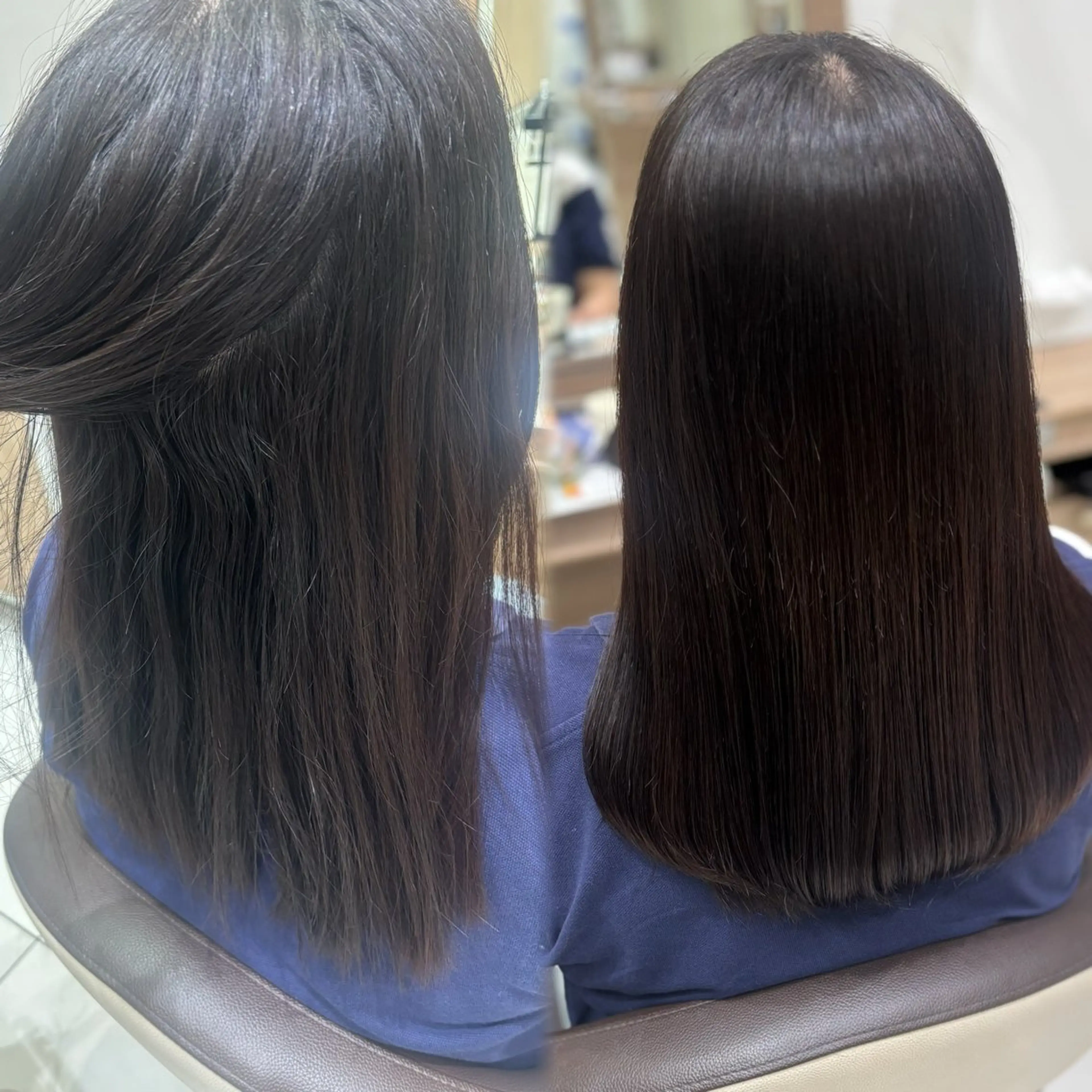 ロング 縮毛矯正 ⭐️NANA/ カットモデル募集のヘアスタイル