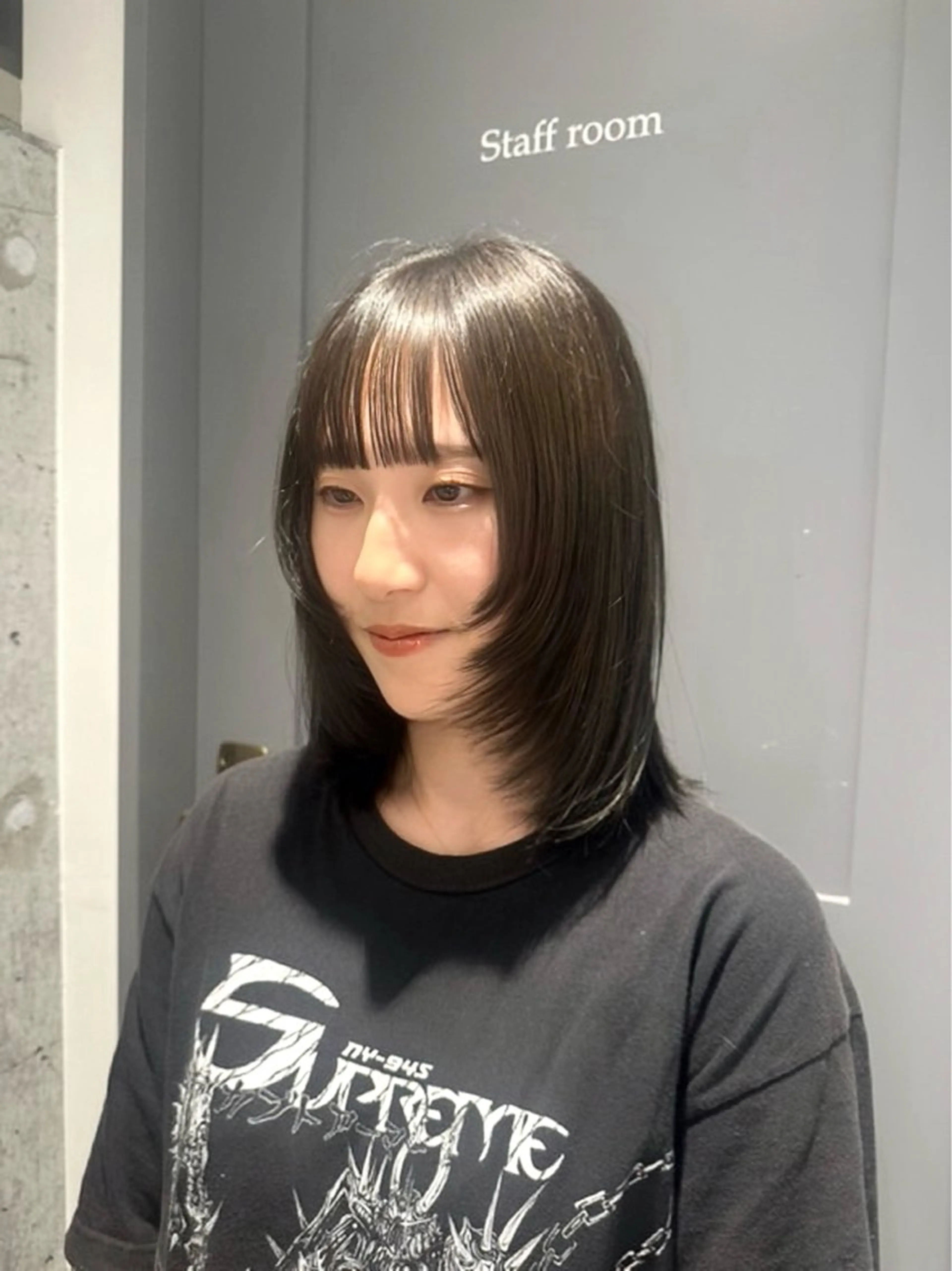 ミディアム Earth高円寺店所属・🎀LUNA🎀 model募集のヘアスタイル
