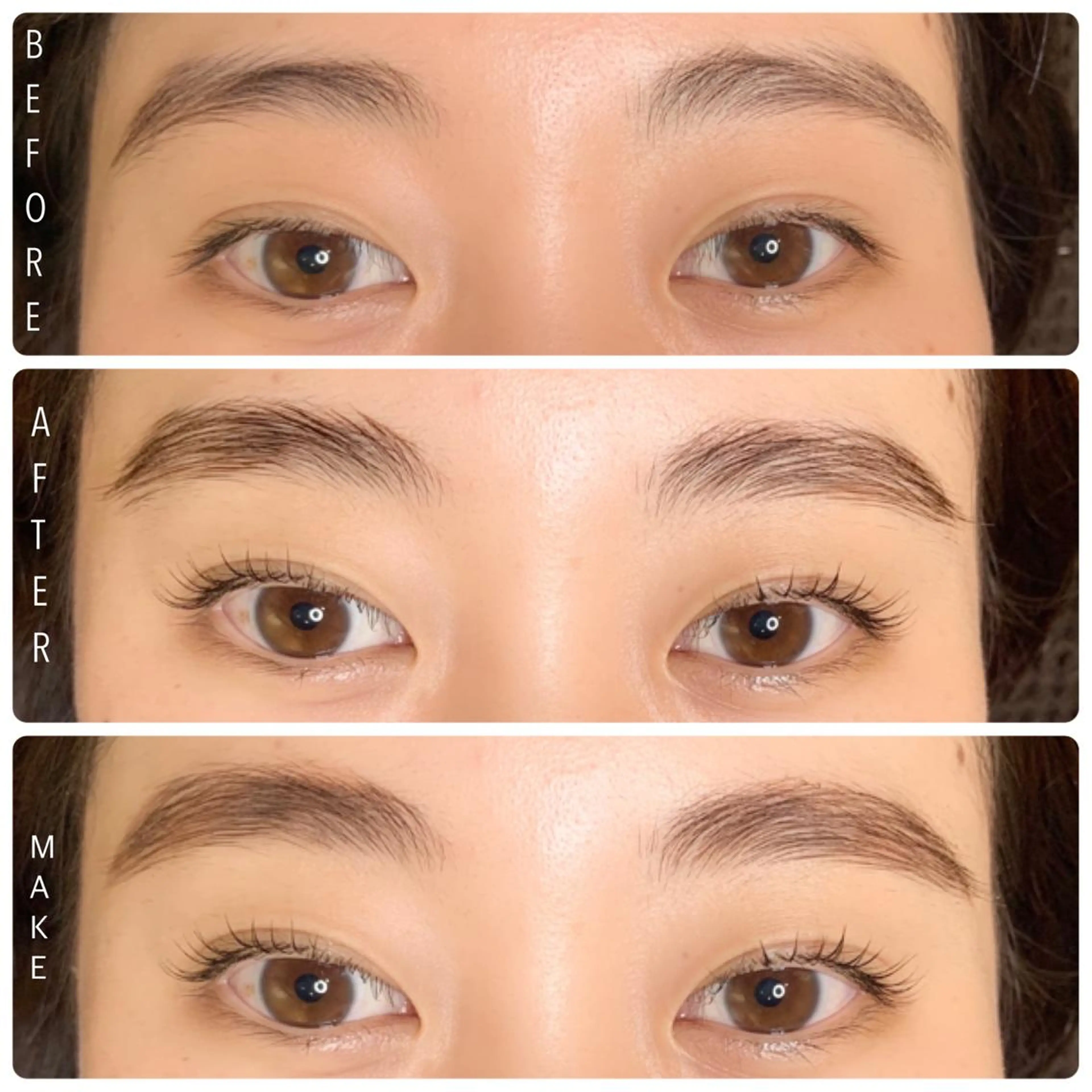 マツエク・マツパ 平本 清夏のマツエク・マツパデザイン