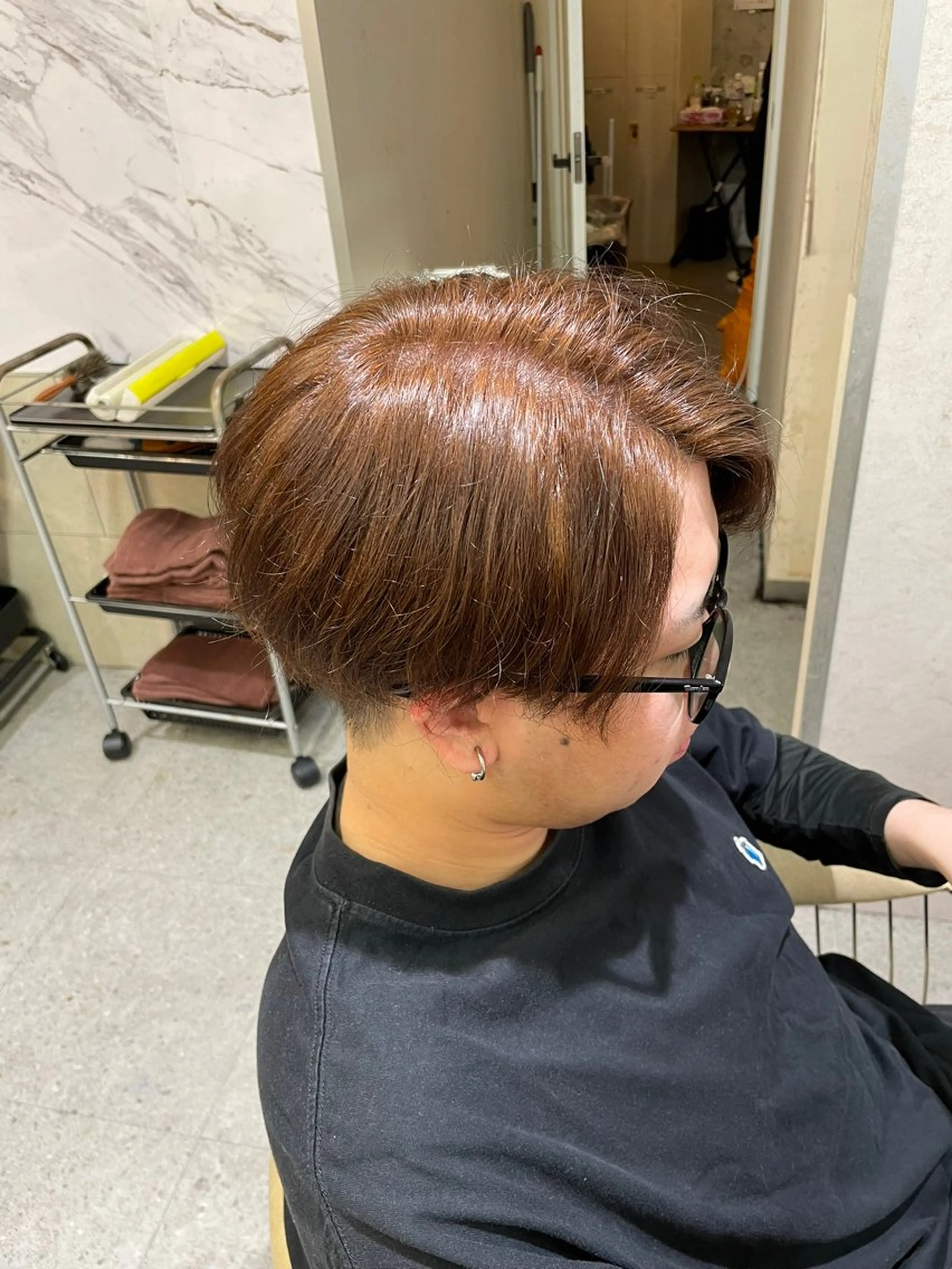 ショート カラー 齋藤 光輔のヘアスタイル