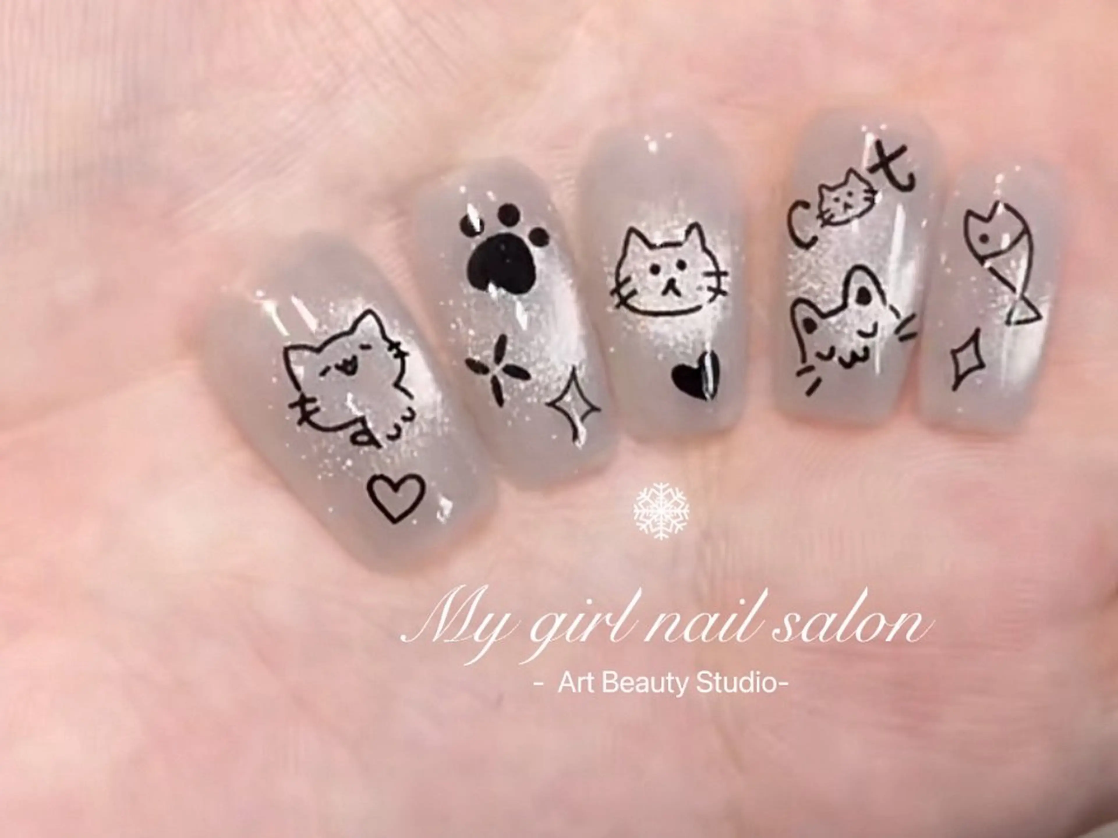 ネイル MyGirl ネイル池袋のネイルデザイン