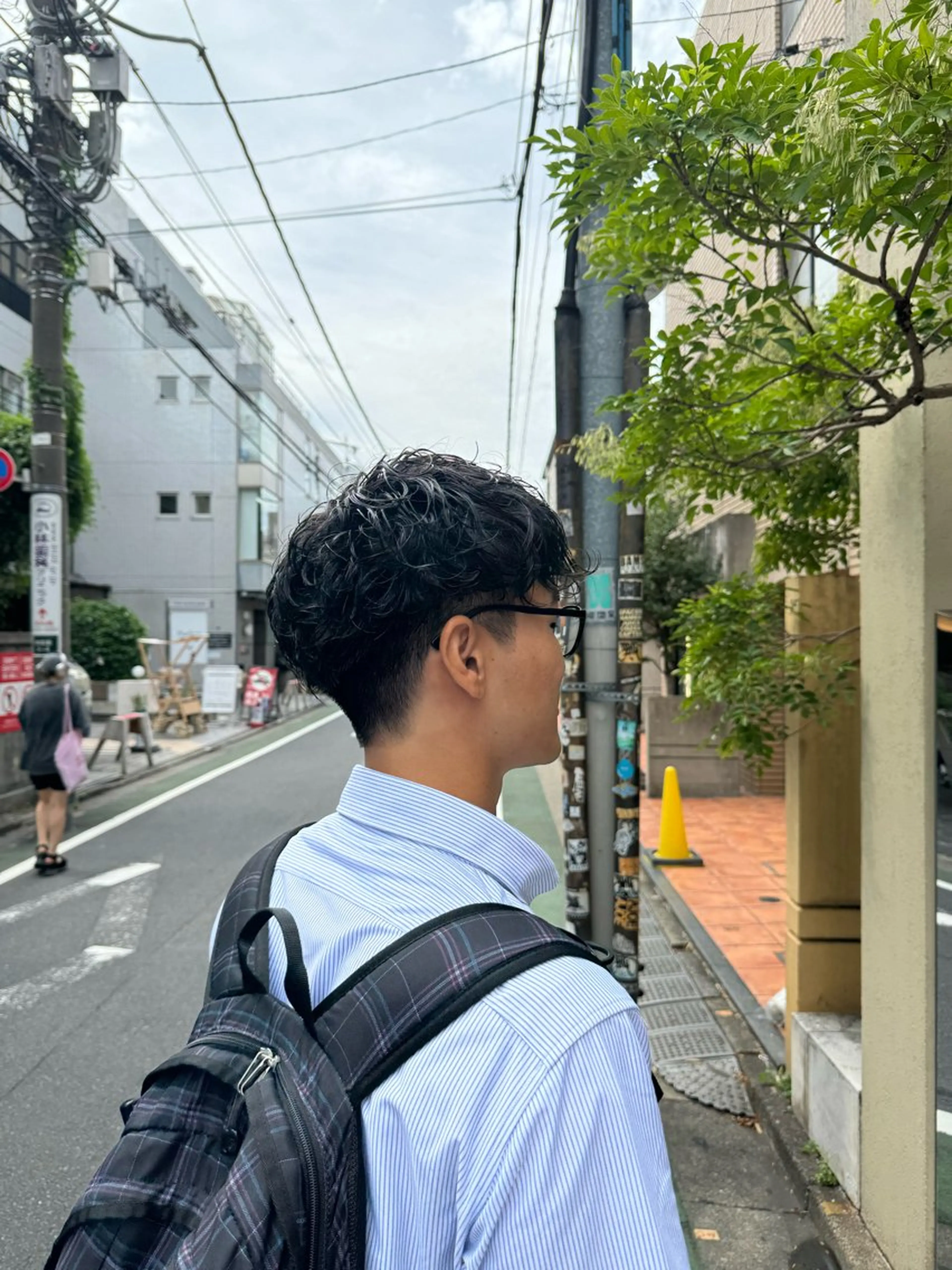 パーマ メンズ NOOS omotesando所属・あなたのお悩み改善" You"💚❤️💛のヘアスタイル