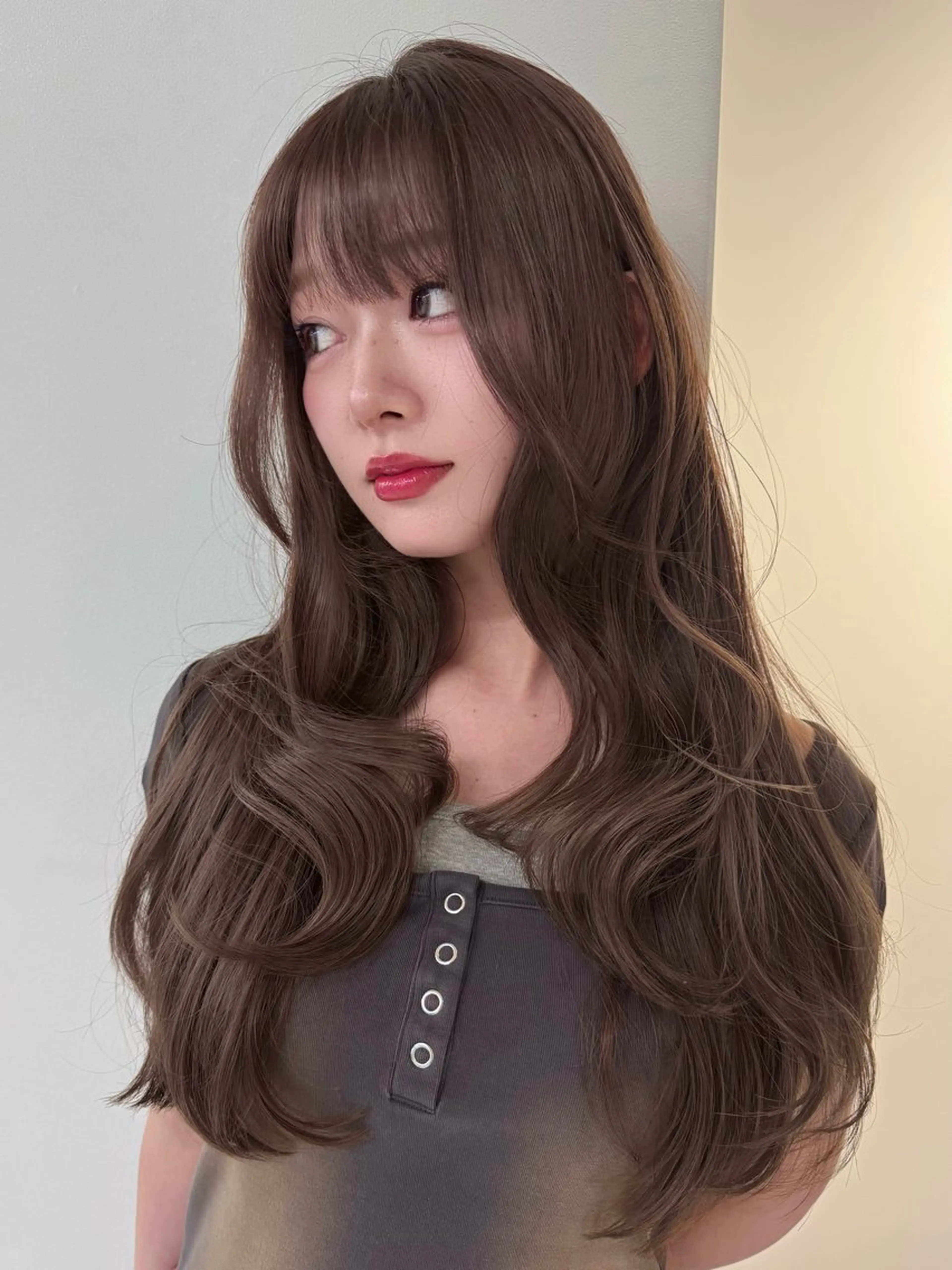 【🎀ご新規様限定🎀】カット＋ブリーチなしダブルカラー＋トリートメント＋ヘアセットの写真