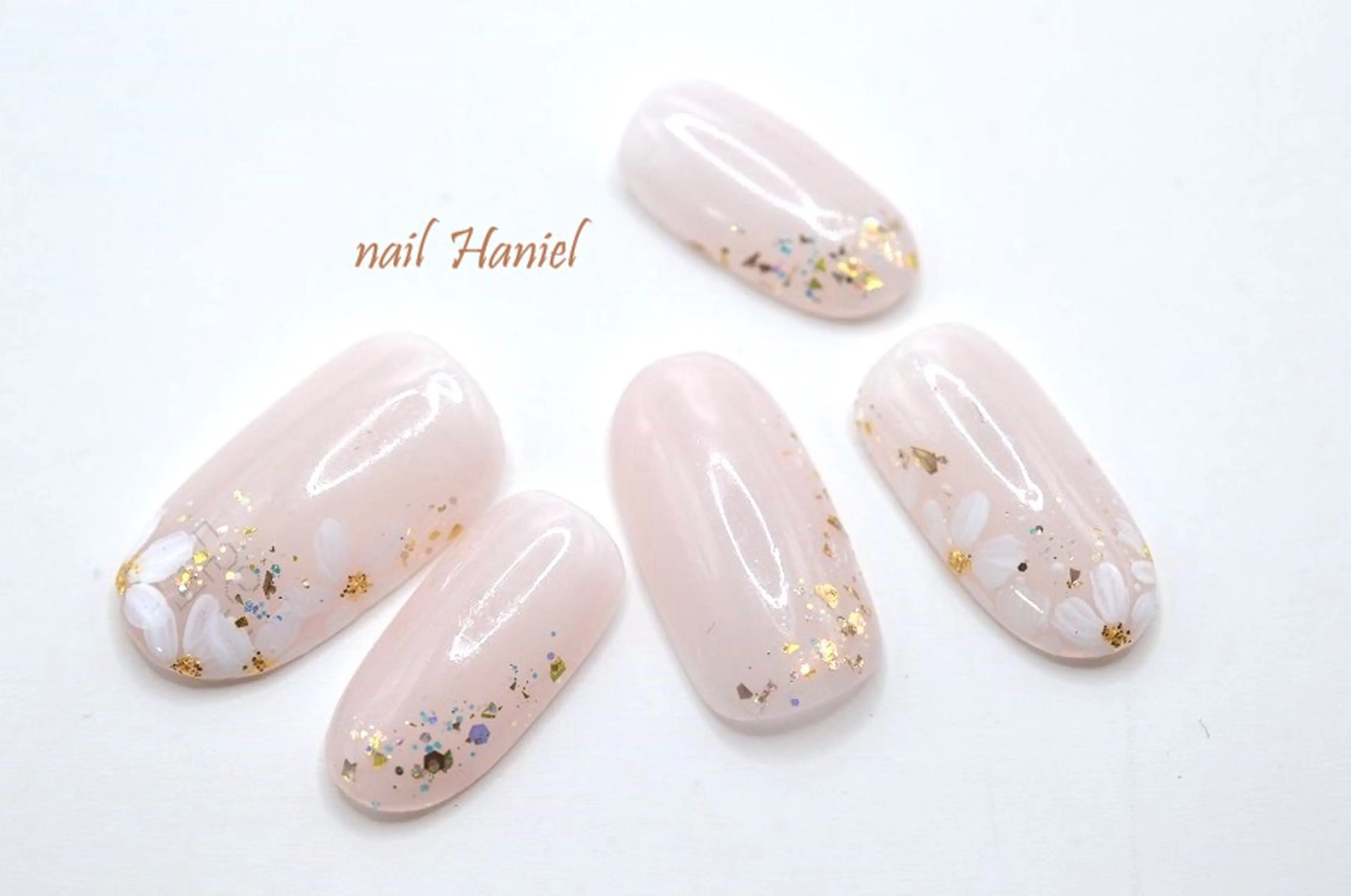 ネイル アートネイル フットネイル ジェルネイル グラデーション オフィスネイル ハンドネイル nail Haniel所属・半蔵門サロンハニエル 魅神 ちよのネイルデザイン