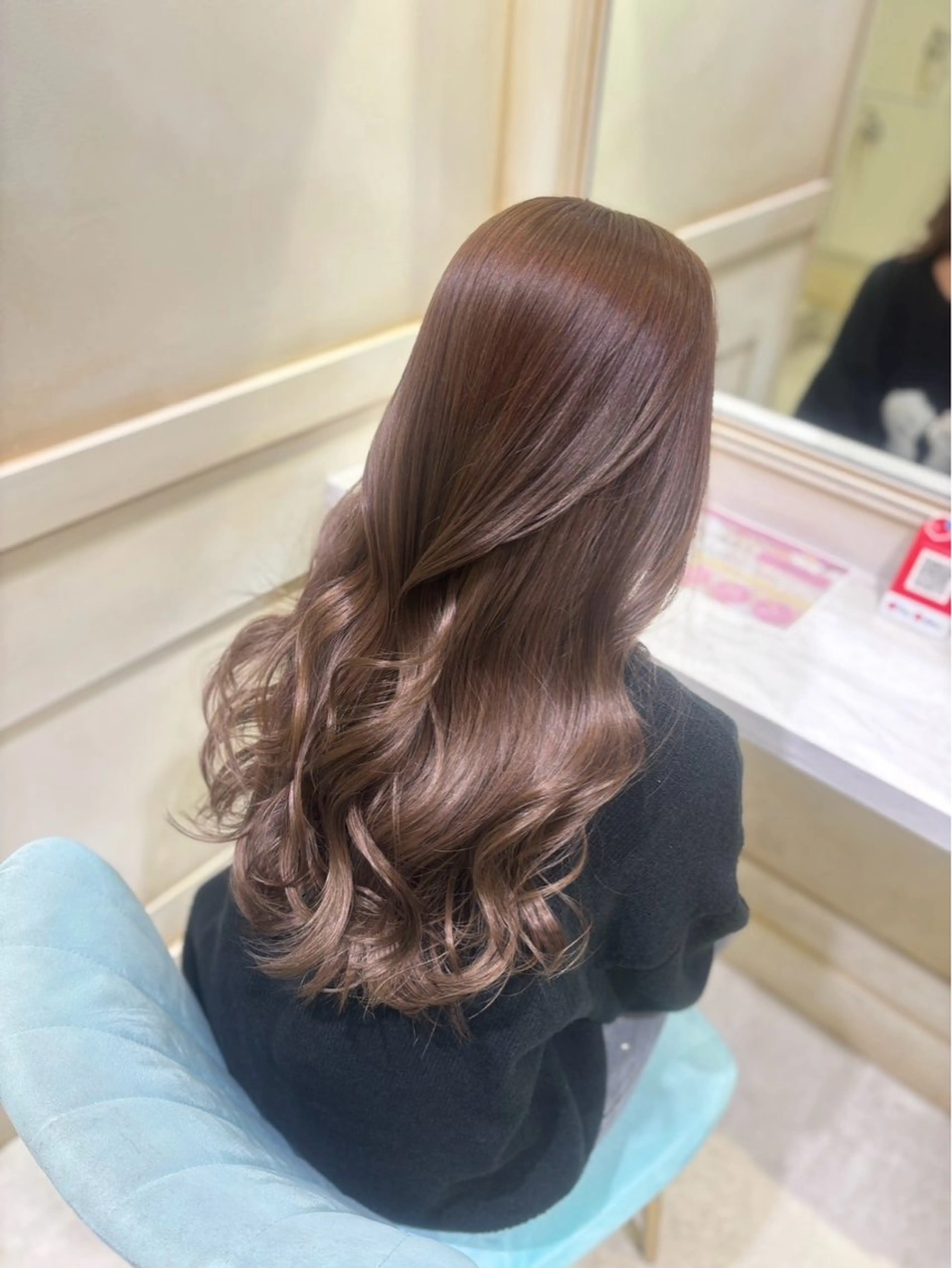 ロング ヘアカラー トリートメント 🟠美髪矯正⭐️ 刑部一哉🟠のヘアスタイル