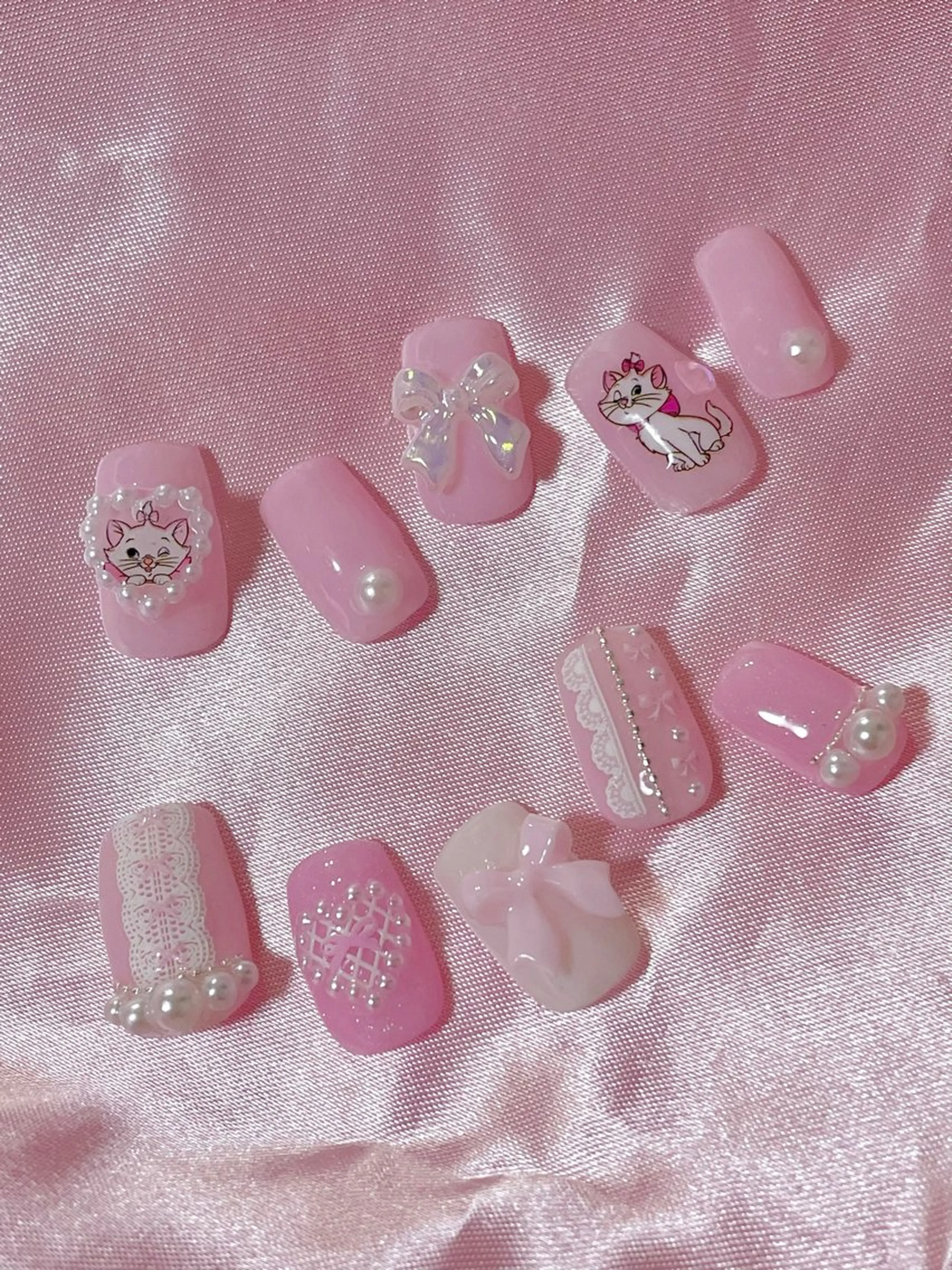 ネイル 長さ出し ハンドネイル RUMI nailのネイルデザイン