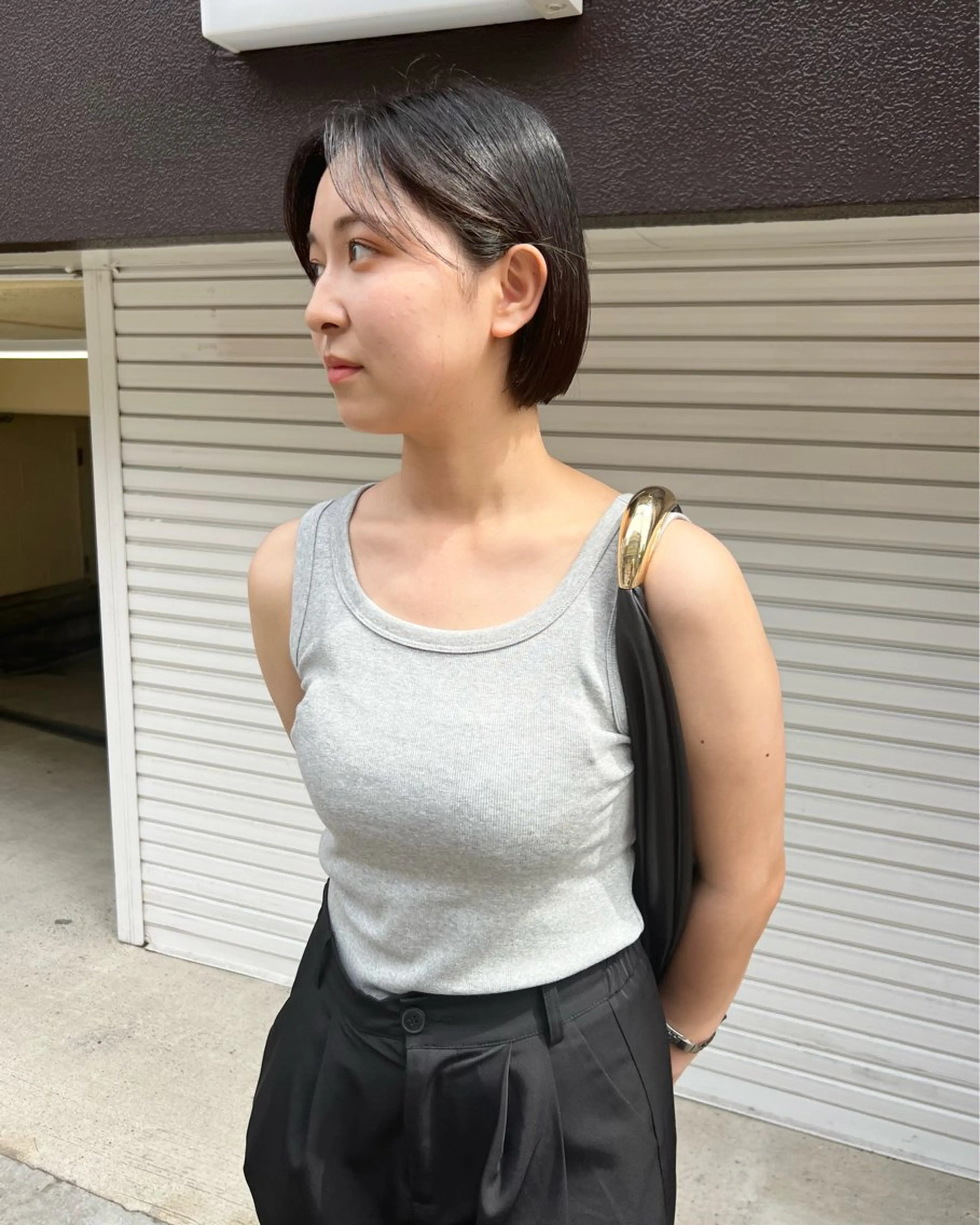 ショート カラー カット トリートメント 樫原裕二 /柔らかいカラーのヘアスタイル