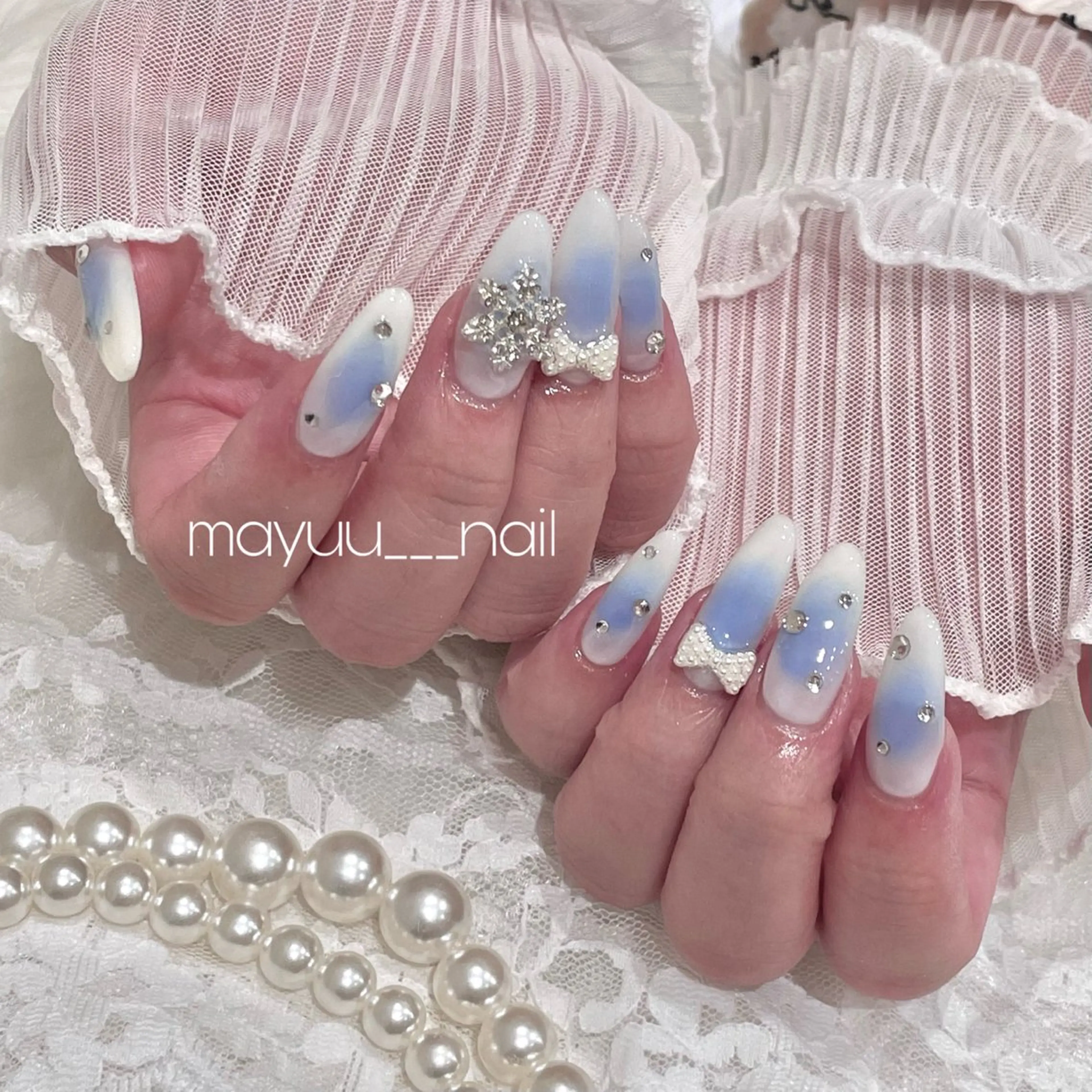 ネイル 🎀 Mayu 🎀痛ネイルのネイルデザイン