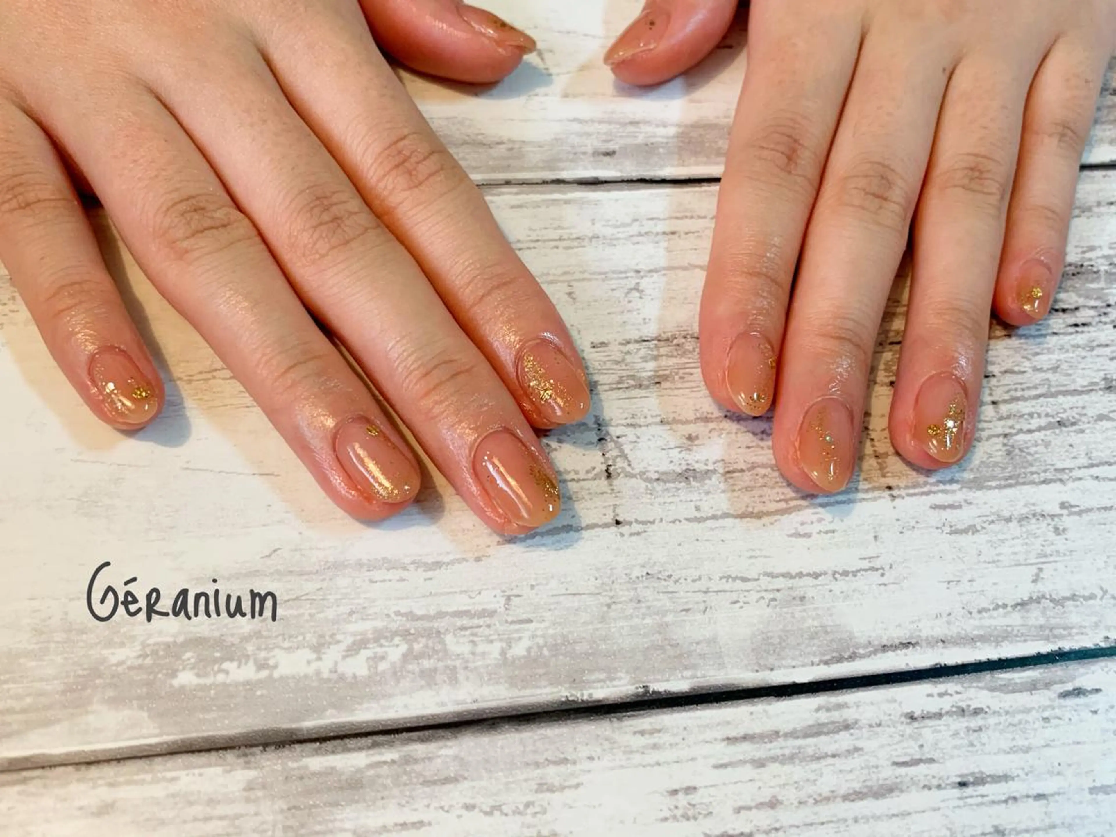 ネイル ハンドネイル フットネイル GéRanium Harukaのネイルデザイン