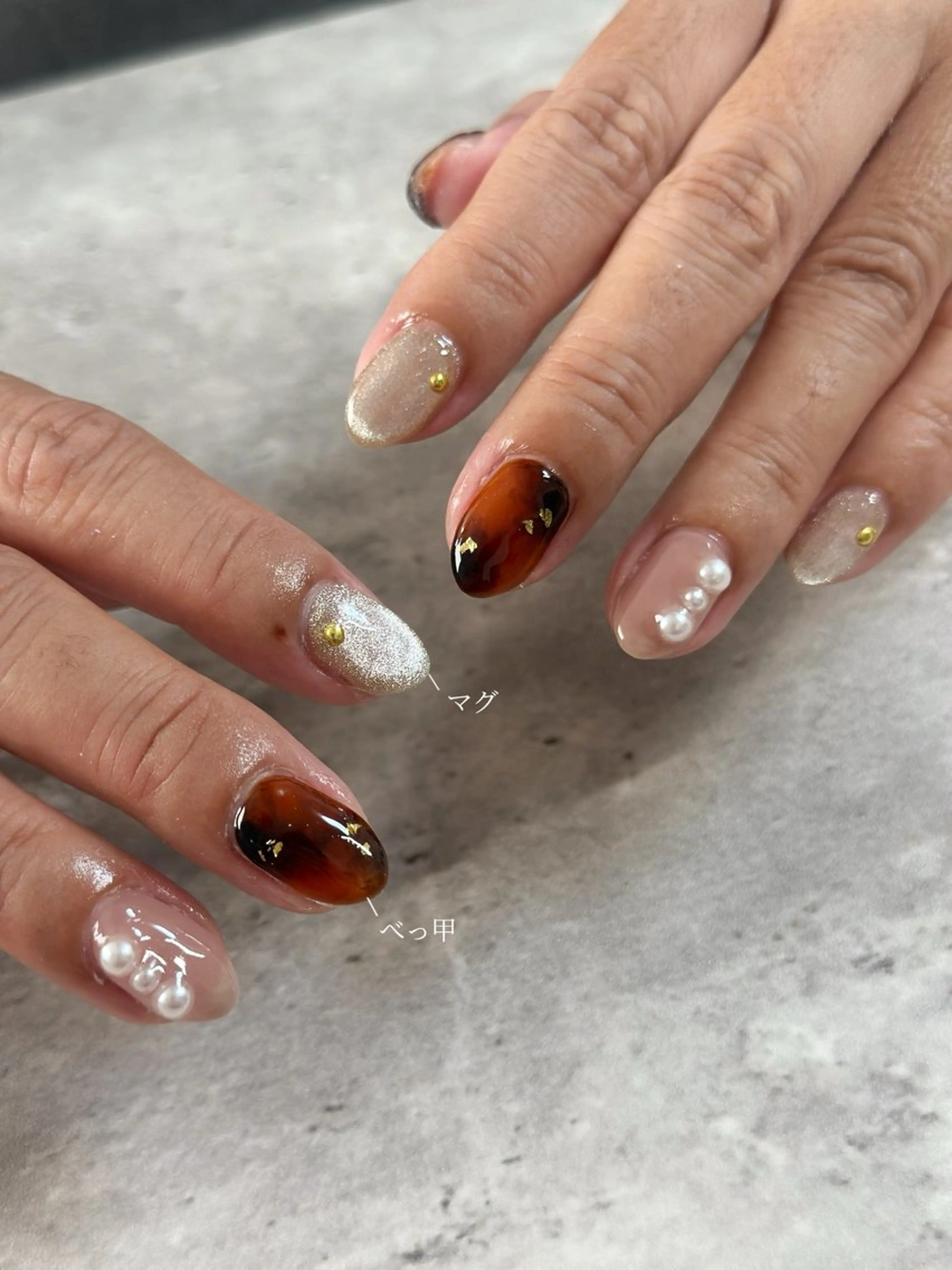 ネイル ハンドネイル One's Nail Roomのネイルデザイン