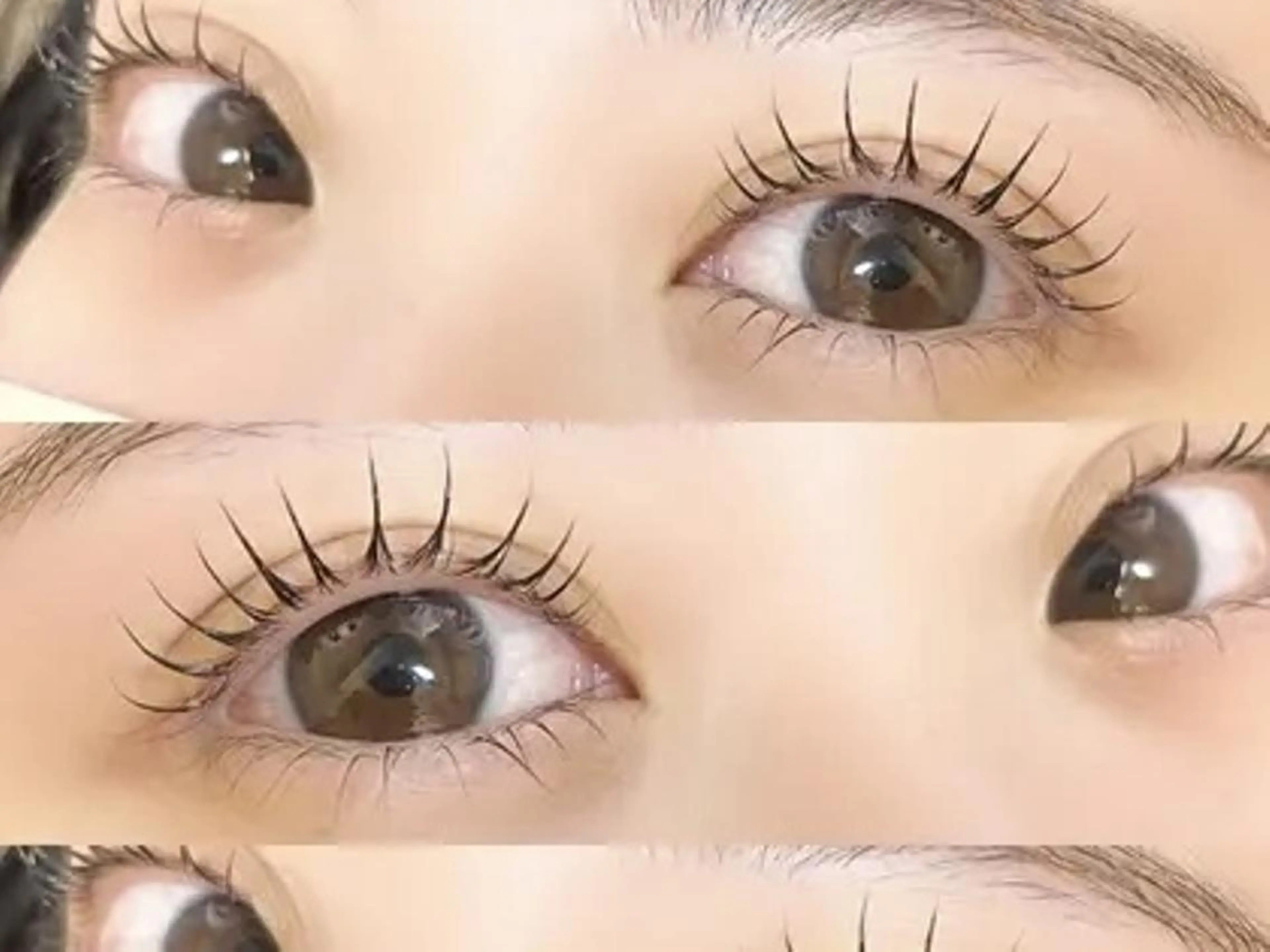 マツエク・マツパ 束感まつ毛 韓国風マツエク パリジェンヌラッシュリフト 一重×まつ毛パーマ マツパ 500%可愛い💘 fein.表参道店のマツエク・マツパデザイン