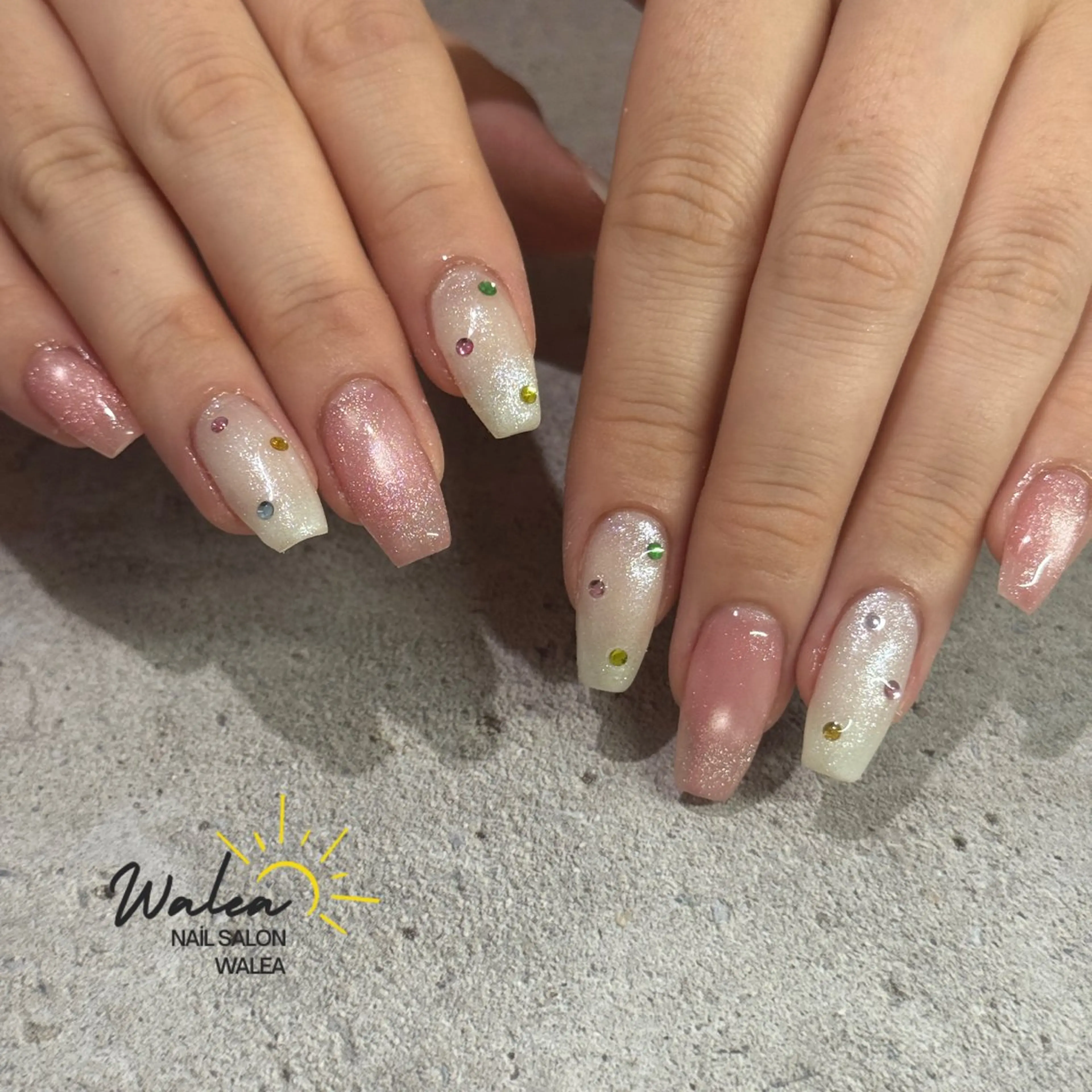 ネイル ハンドネイル nail salon waleaのネイルデザイン