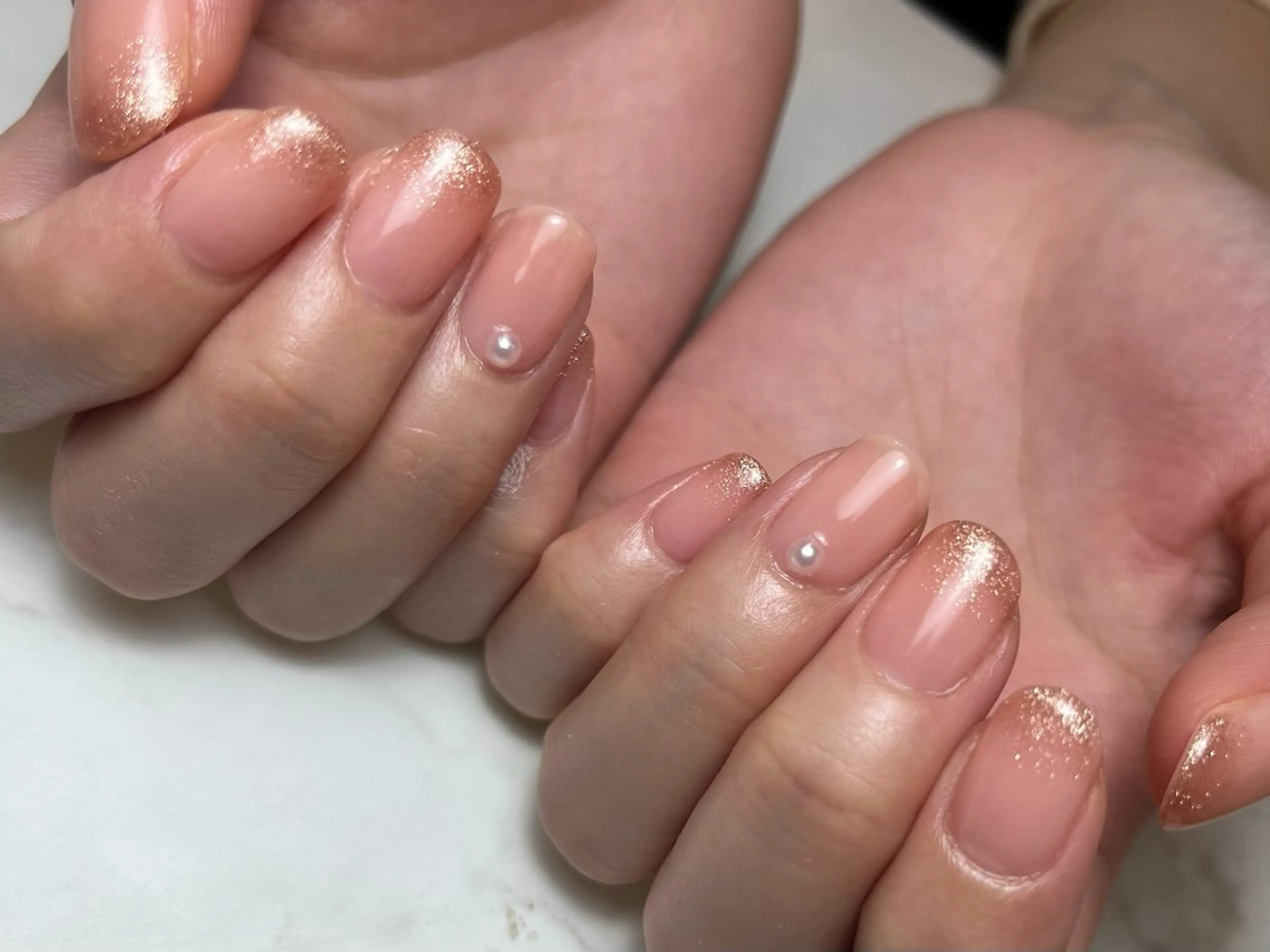 ネイル アートネイル シンプルネイル Nailist Yurinaのネイルデザイン