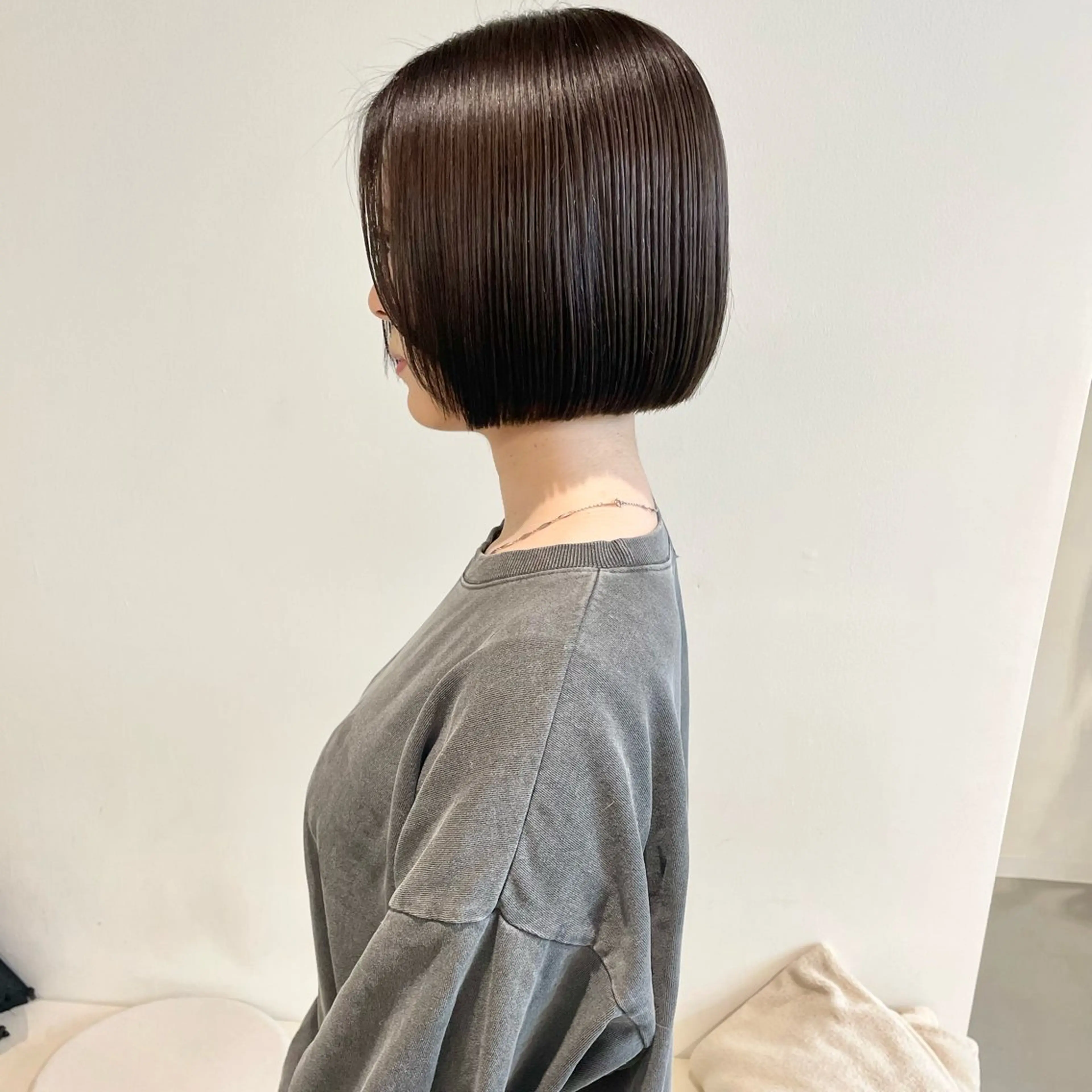 ショート カラー ボブ カット ヘアカラー トリートメント ショート・ボブ ・ウルフ✂︎IMAIのヘアスタイル