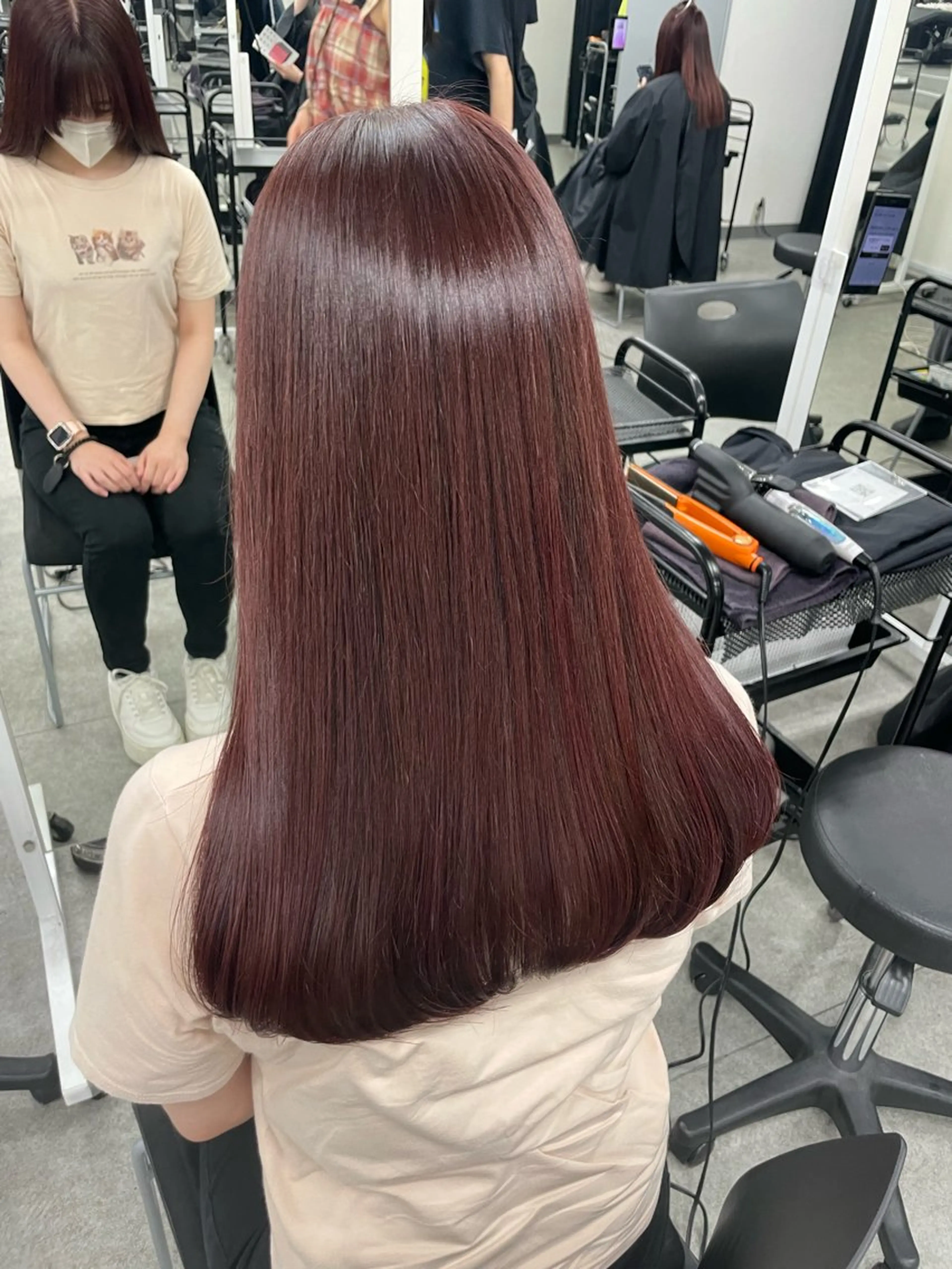 カラー ヘアカラー トリートメント 暖色ガーリーヘア🎀 MEARI🩰のヘアスタイル