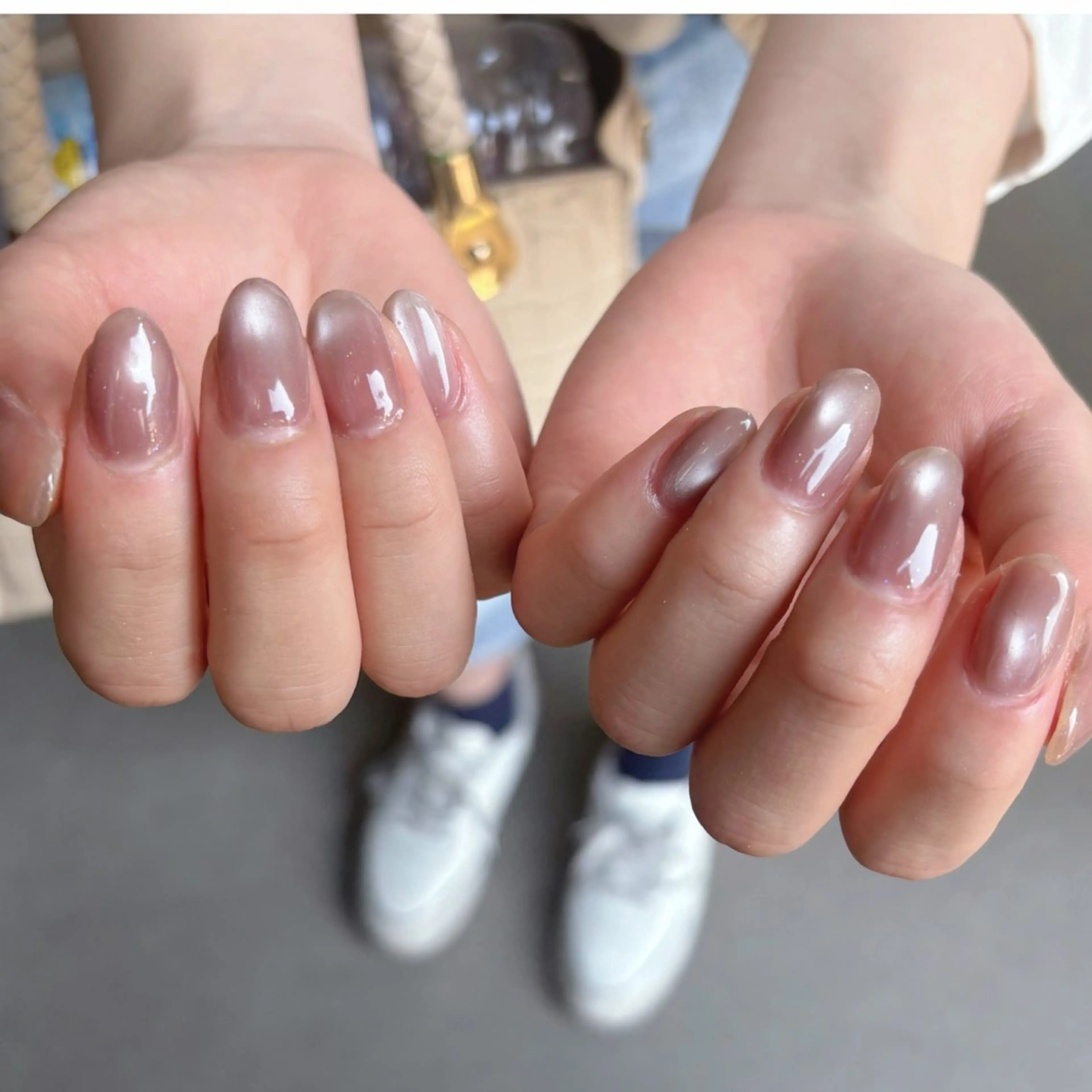 ネイル フラッシュネイル マグネットネイル AmoNAIL💅 谷町4丁目のネイルデザイン