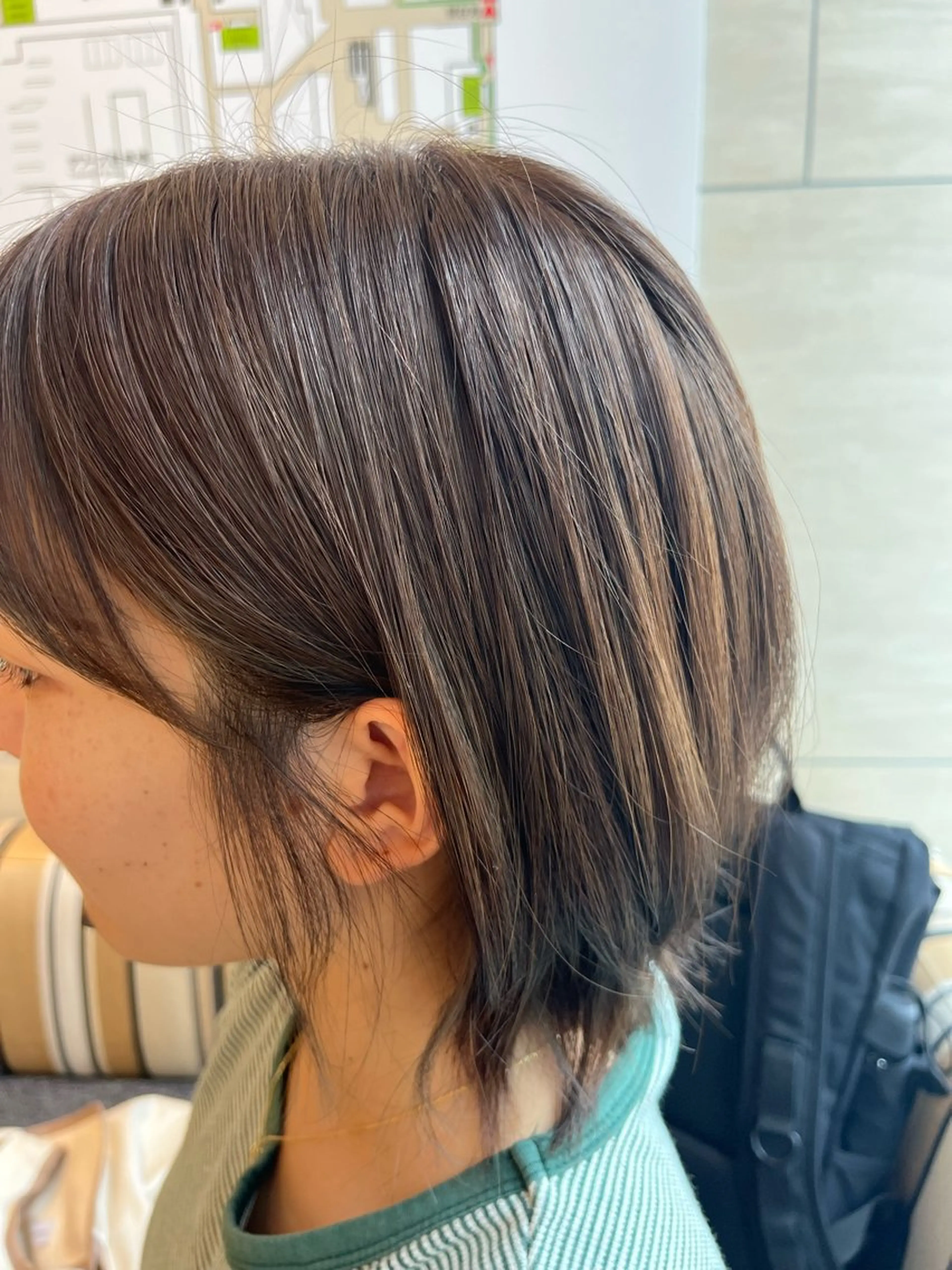 カラー ふんわりレイヤー /Lobec 田代のヘアスタイル