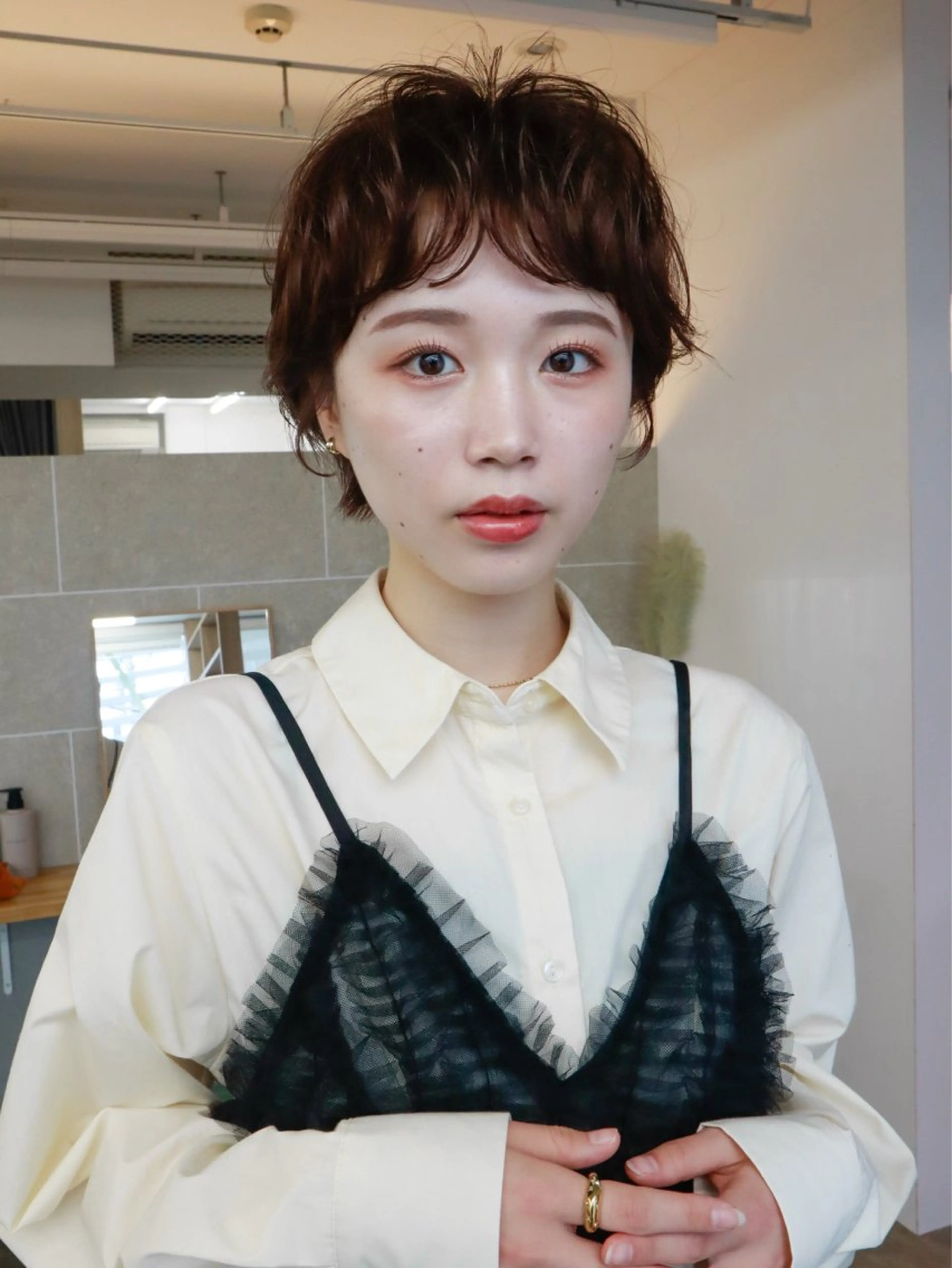 ショート パーマ ショートヘア 小顔カット 🌟期間限定‼︎ ⭐️No.1しゅうまのヘアスタイル