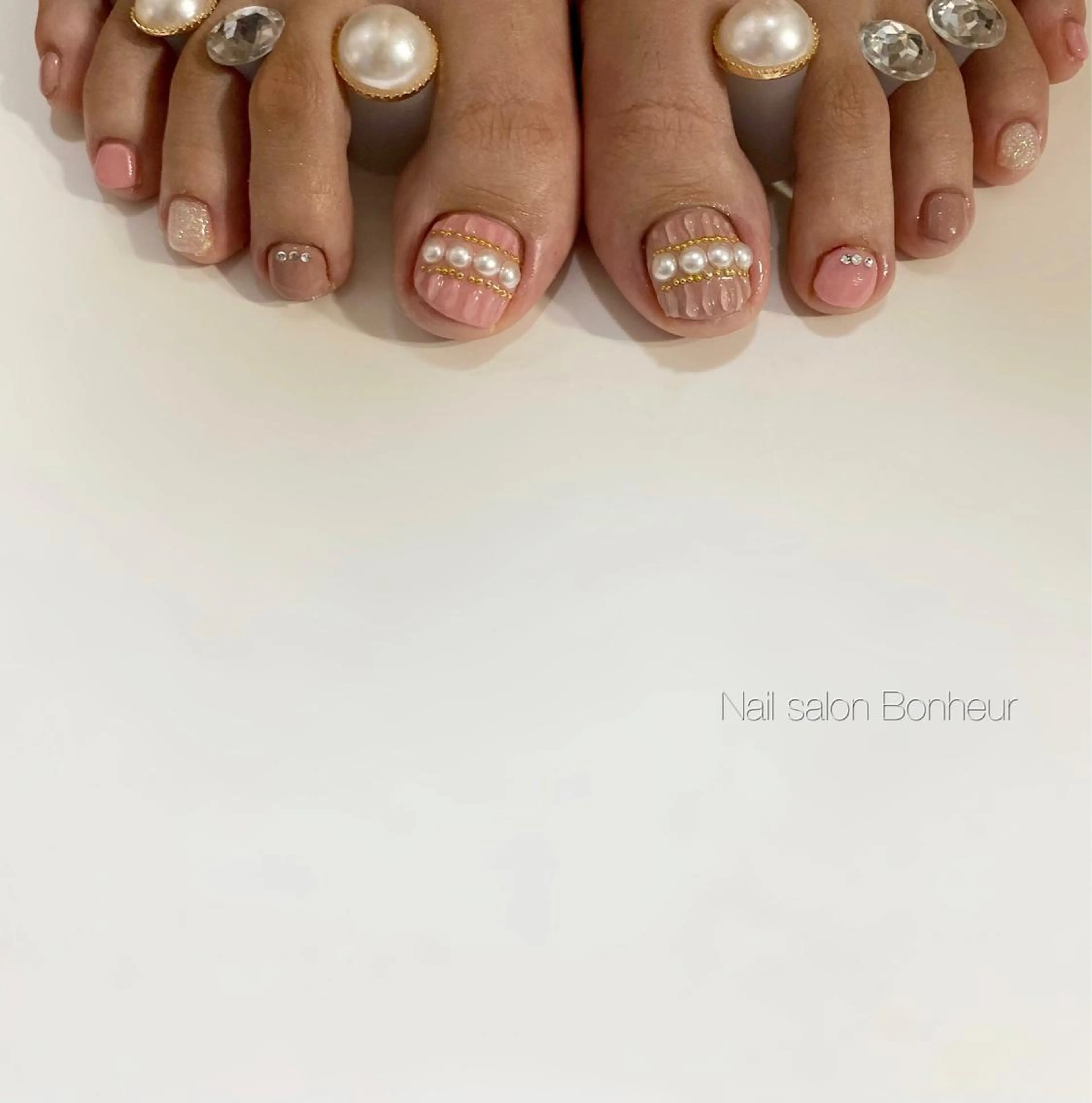 ネイル Nail Salon Bonheurのネイルデザイン