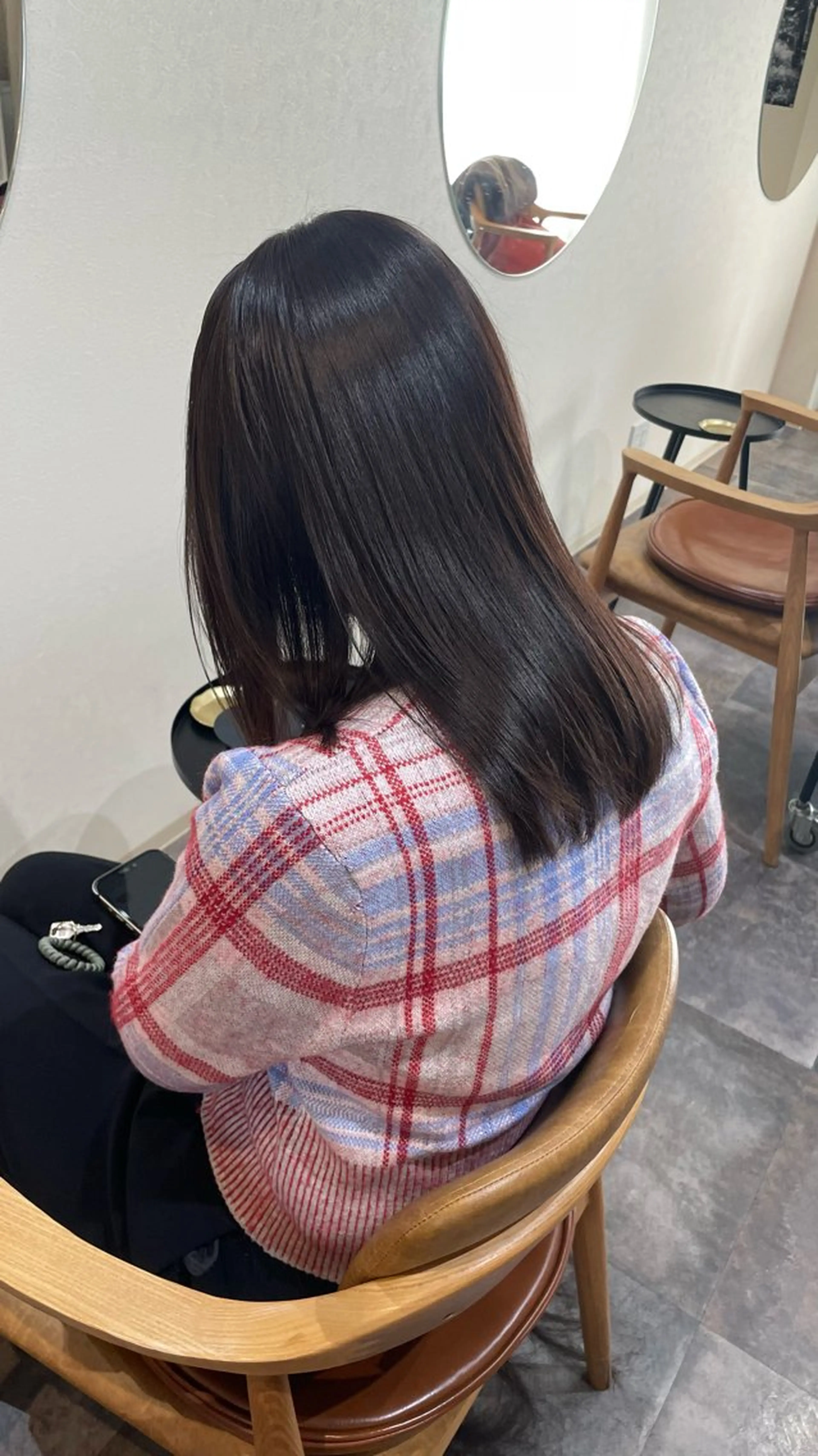 セミロング カラー 髪質改善 カット ヘアカラー トリートメント 鎌田卓也/髪質改善 /透明感カラーのヘアスタイル