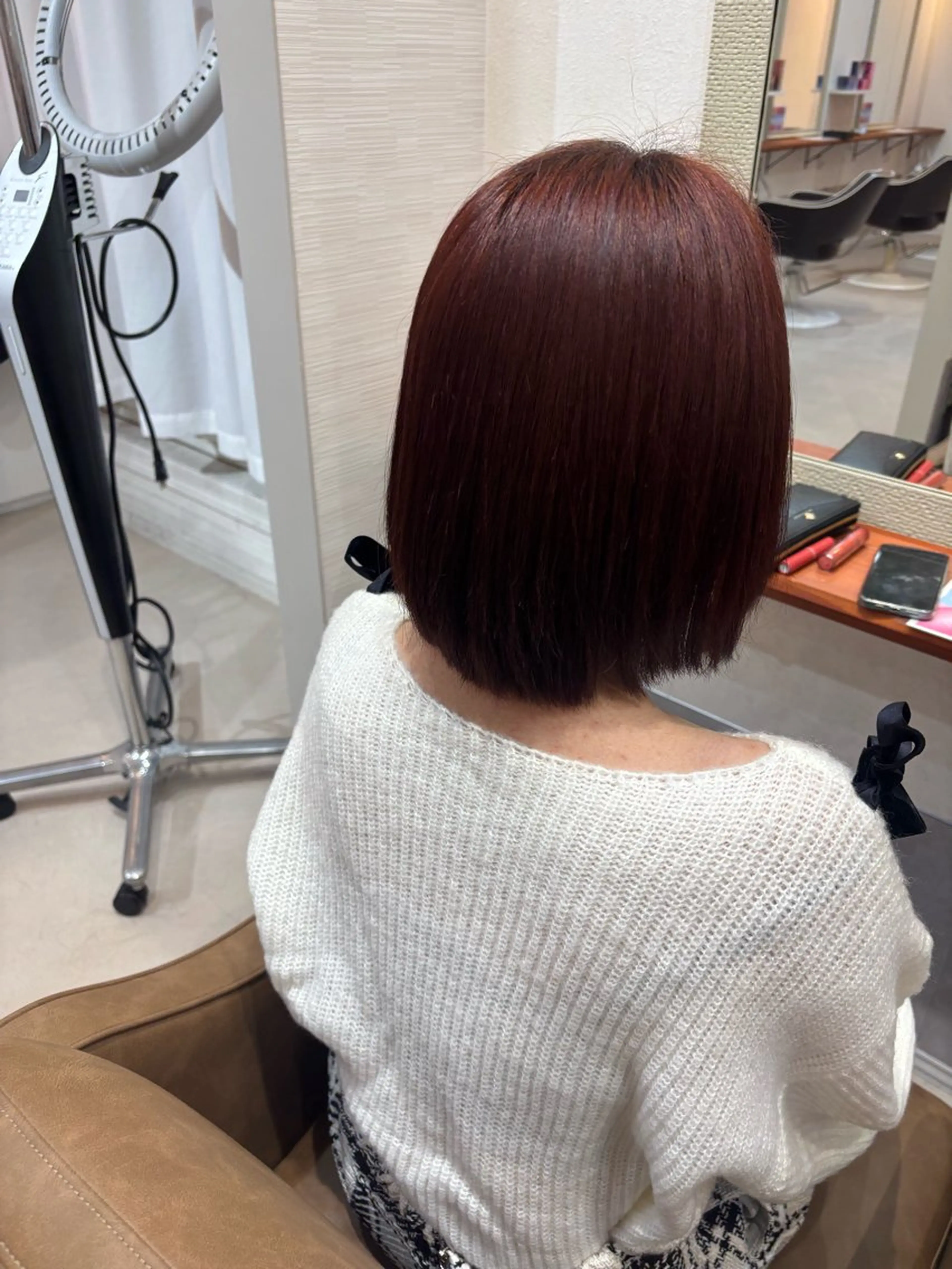 ショート ヘアカラー Aujua認定サロン Chikaのヘアスタイル