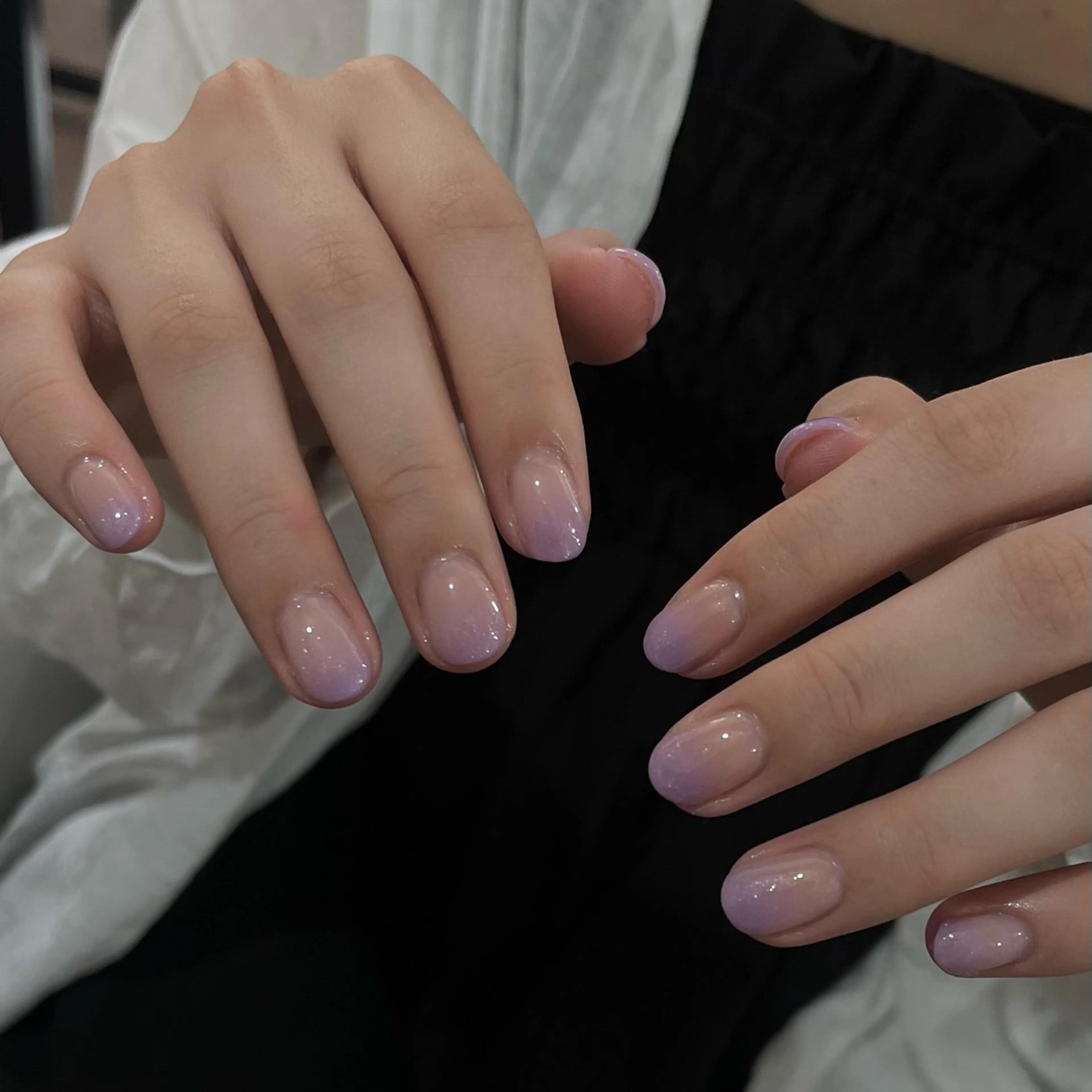 ネイル 韓国ネイル ワンホンネイル ハンドネイル ハンドケア Chang _Nailのネイルデザイン