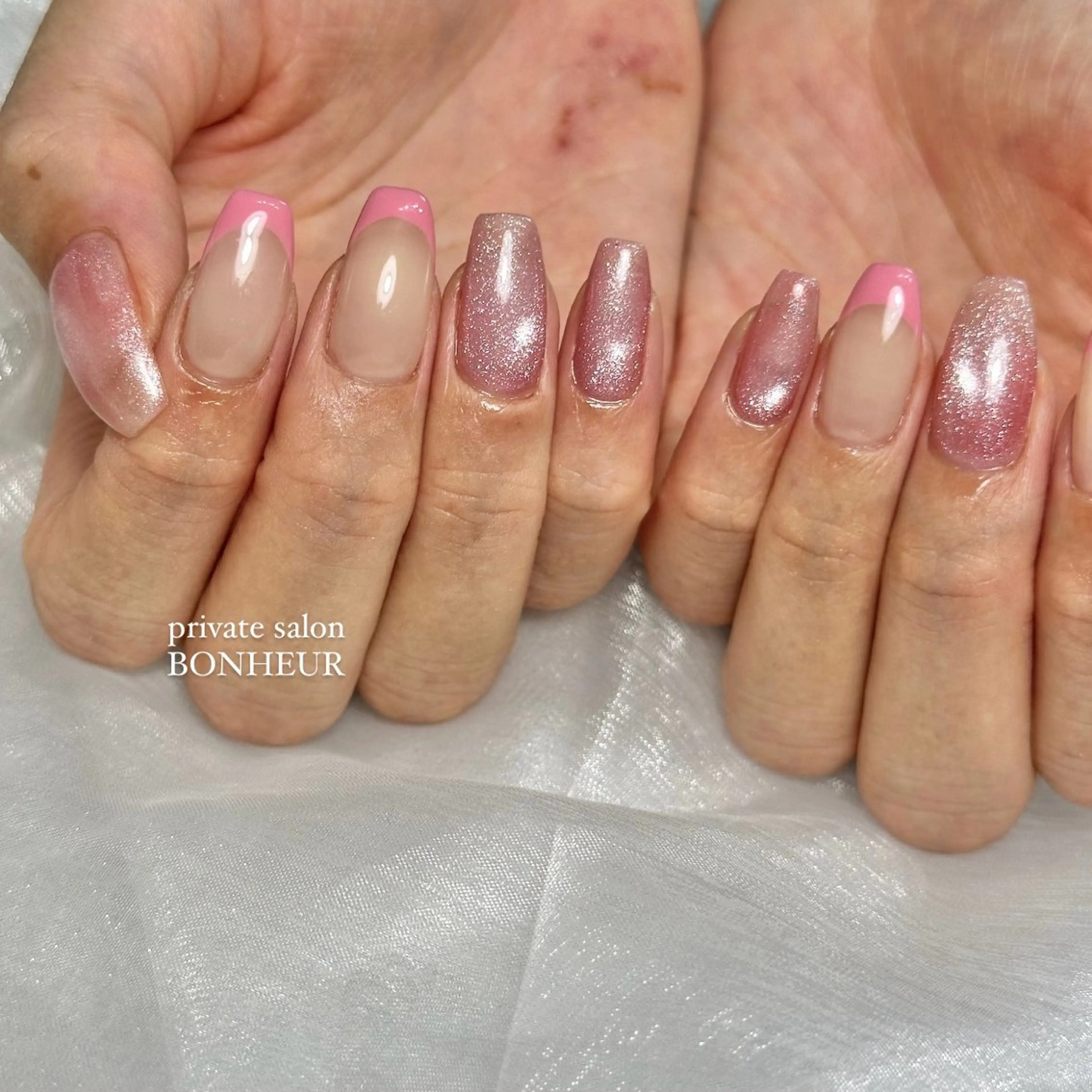 ネイル ハンドネイル BONHEUR Annaのネイルデザイン