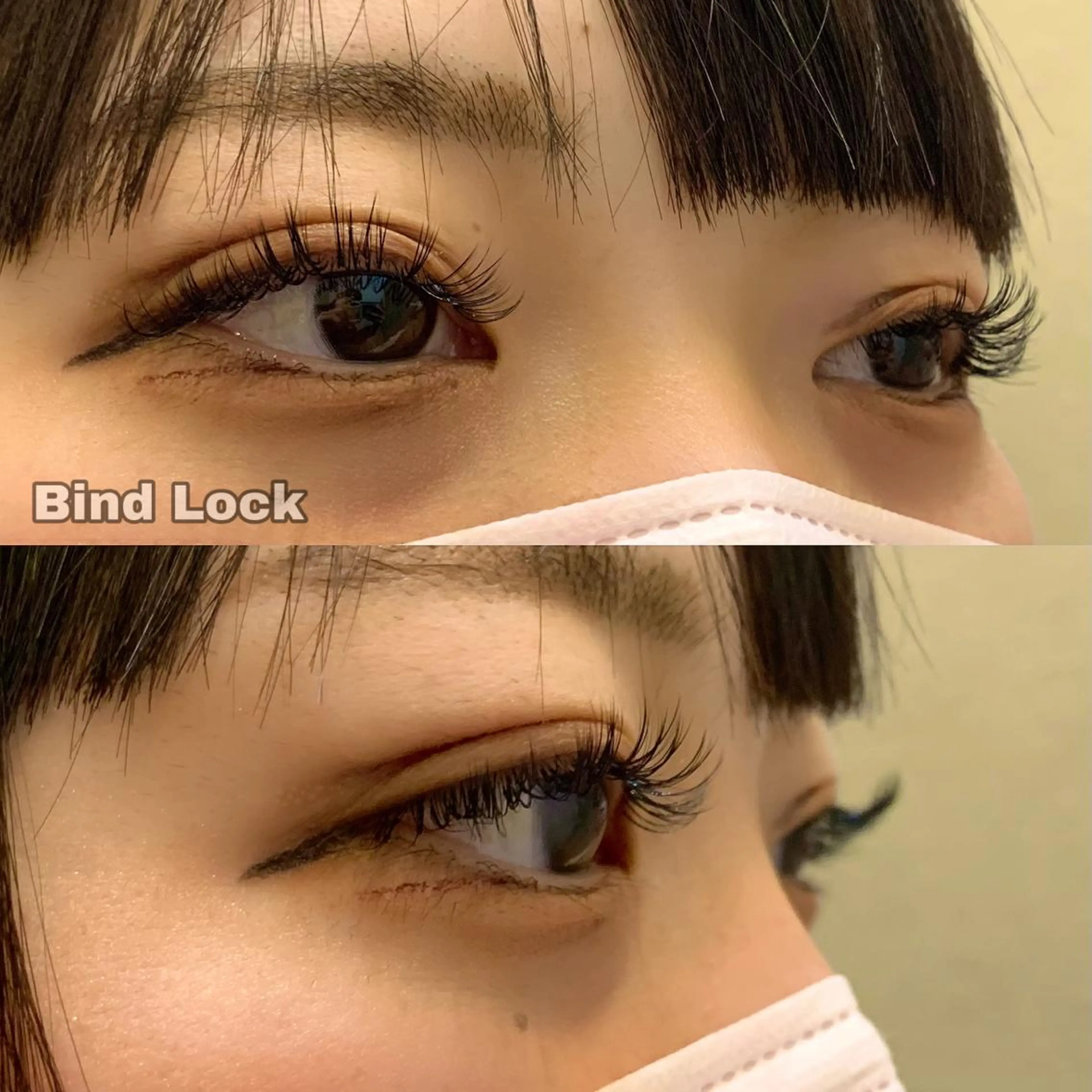 マツエク・マツパ バインドロック EYELA甲府昭和 hiraiのマツエク・マツパデザイン