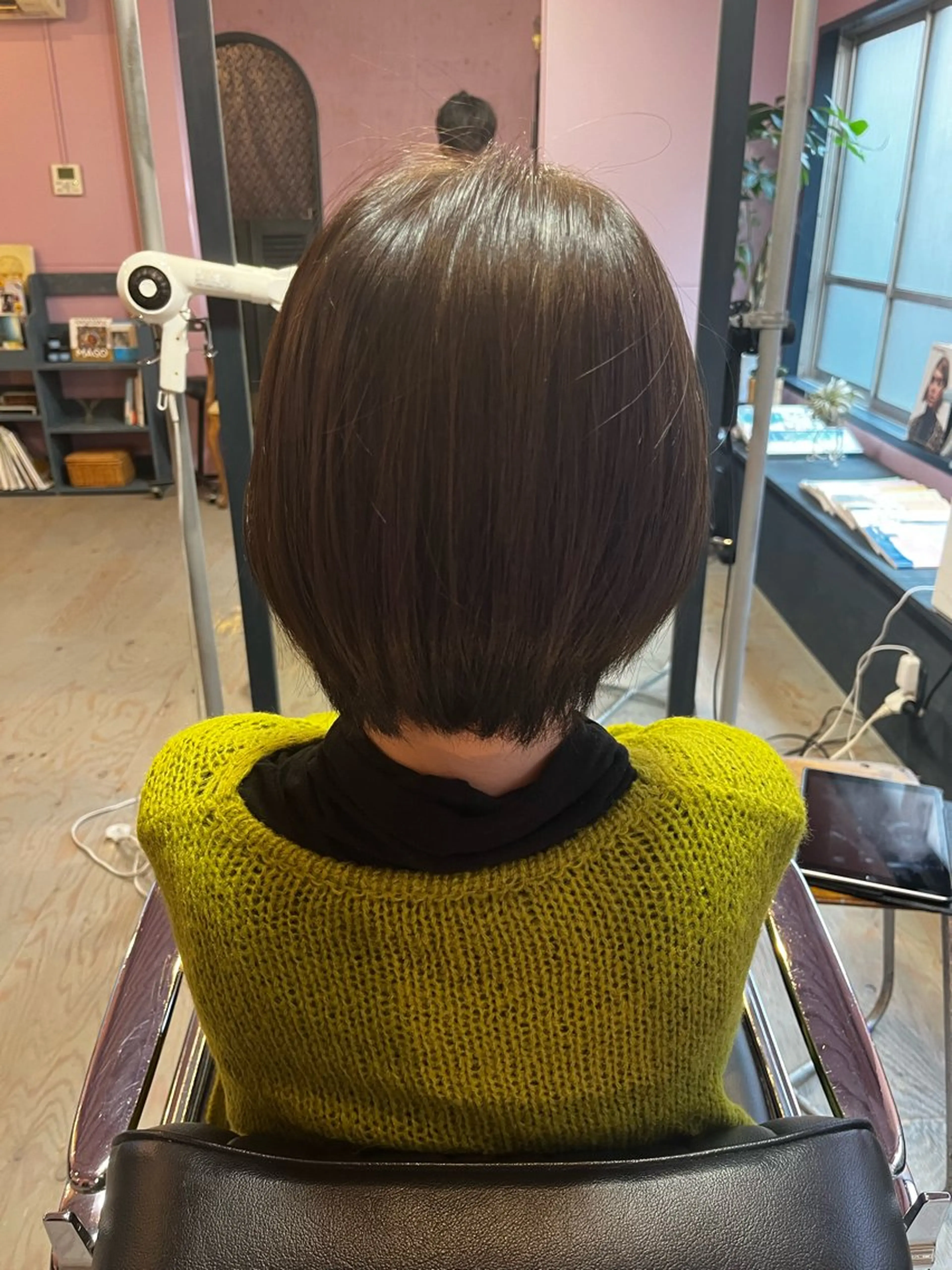 ショート カラー アッシュ ブルーカラー ブルーアッシュ PEACE   HAIR所属・藤野 海翔のヘアスタイル