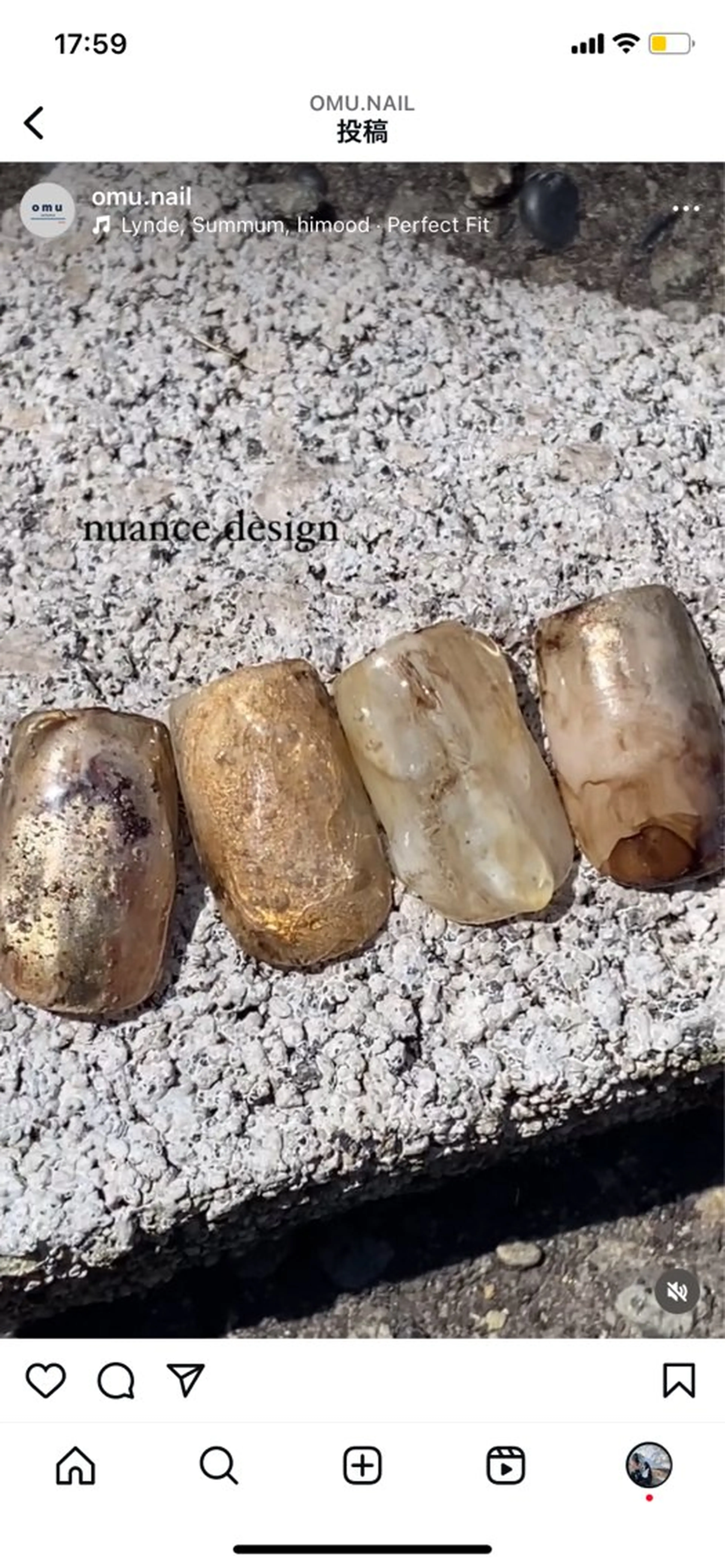 ネイル an.所属・ito yuunaのネイルデザイン