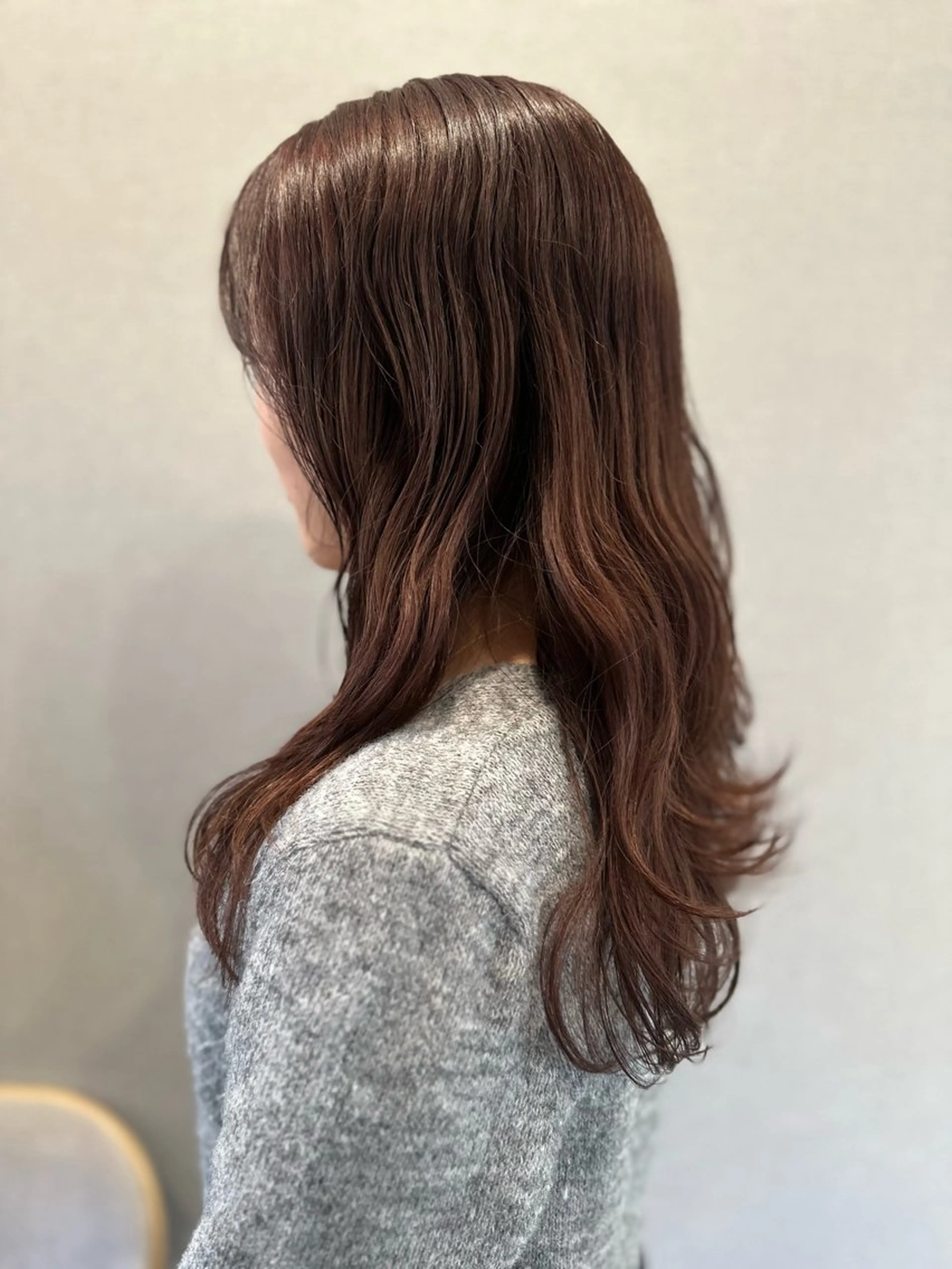 ロング カラー カット ヘアカラー トリートメント K Harukaのヘアスタイル