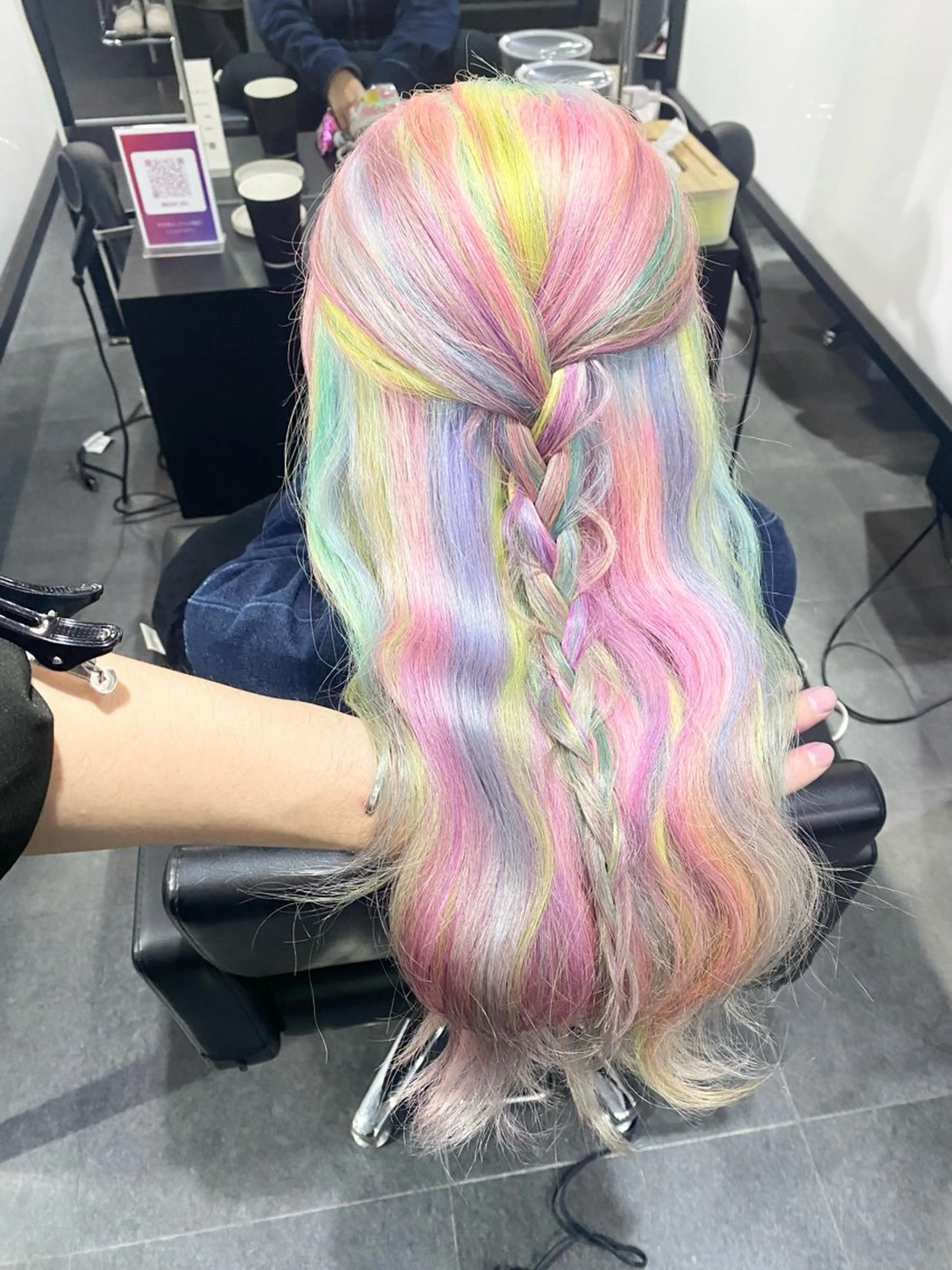 ロング カラー ブリーチ ヘアカラー BOOMBOX所属・パーソナルカラー診断 ホワイトカラー美座尊のその他イメージ