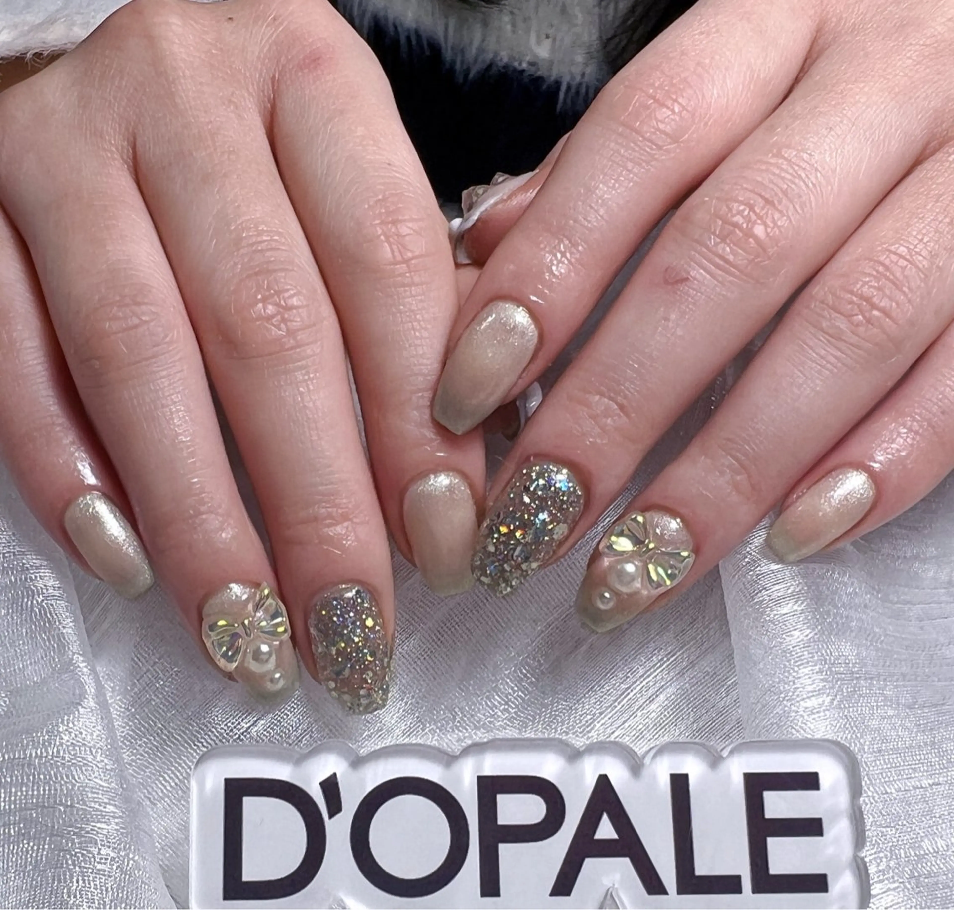 ネイル ハンドネイル D‘OPALEサロン所属・トパサロン 上野kkのネイルデザイン