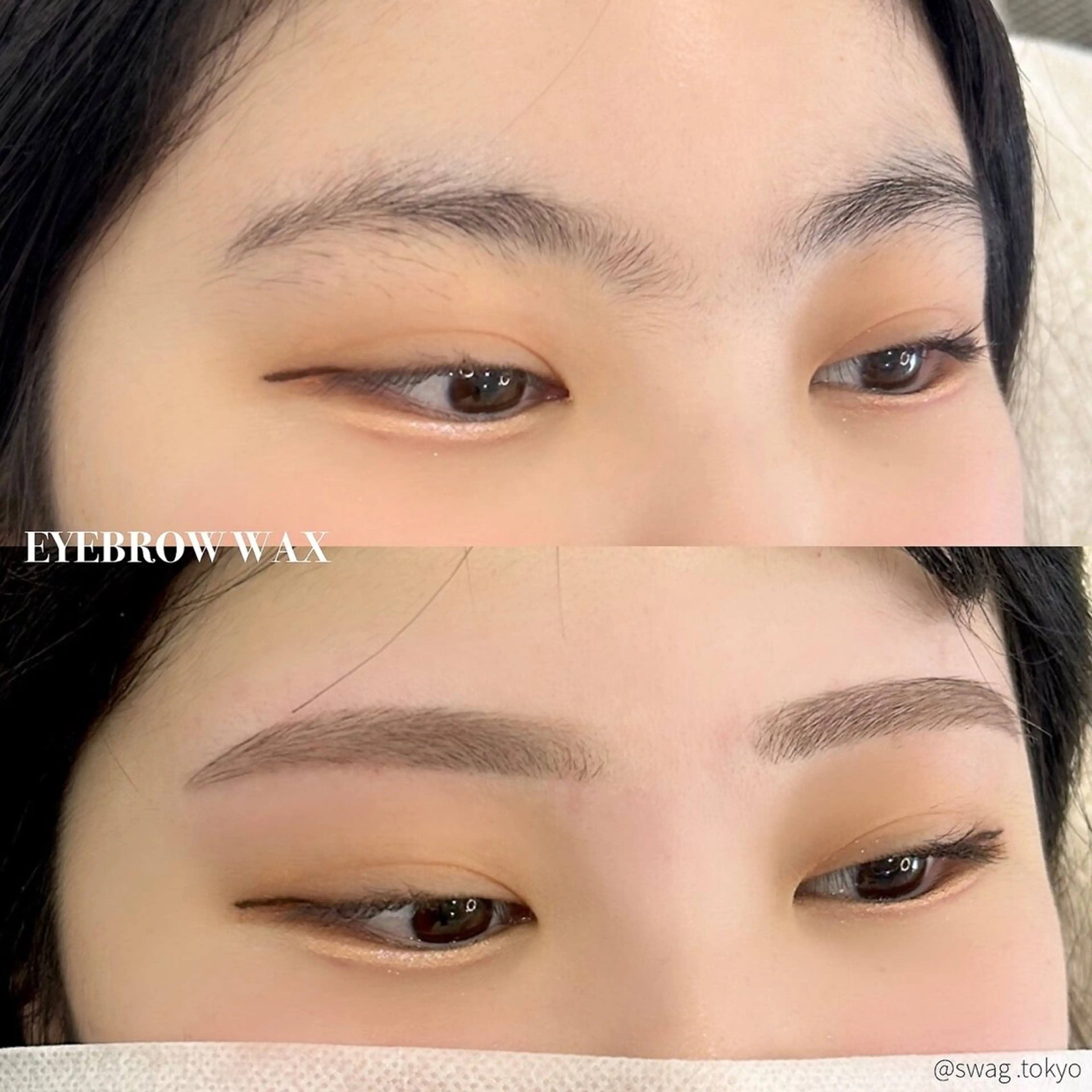 似合わせ眉ワックス+眉メイク🦢✨の写真