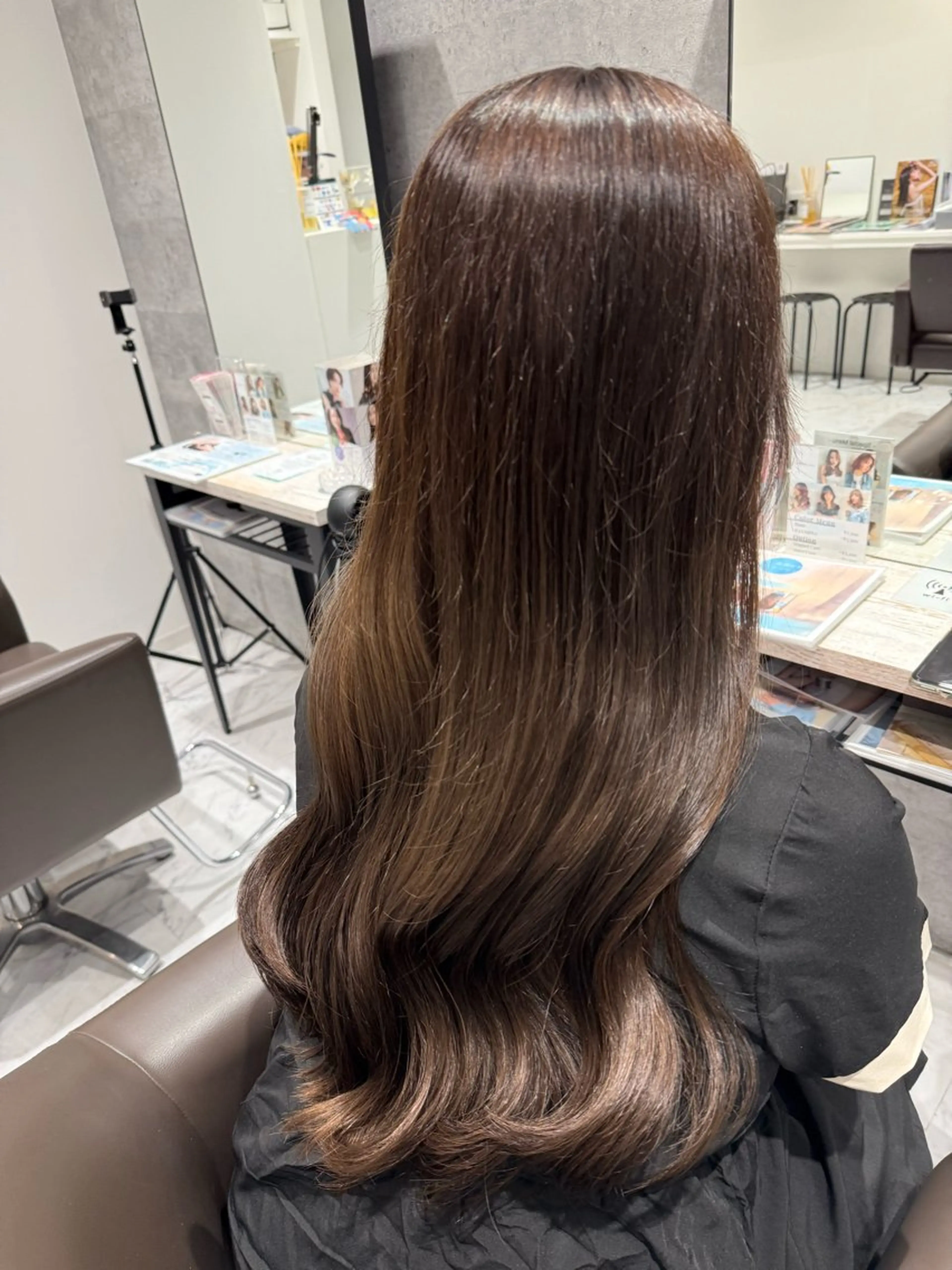 カラー ヘアカラー 久野 結生のヘアスタイル