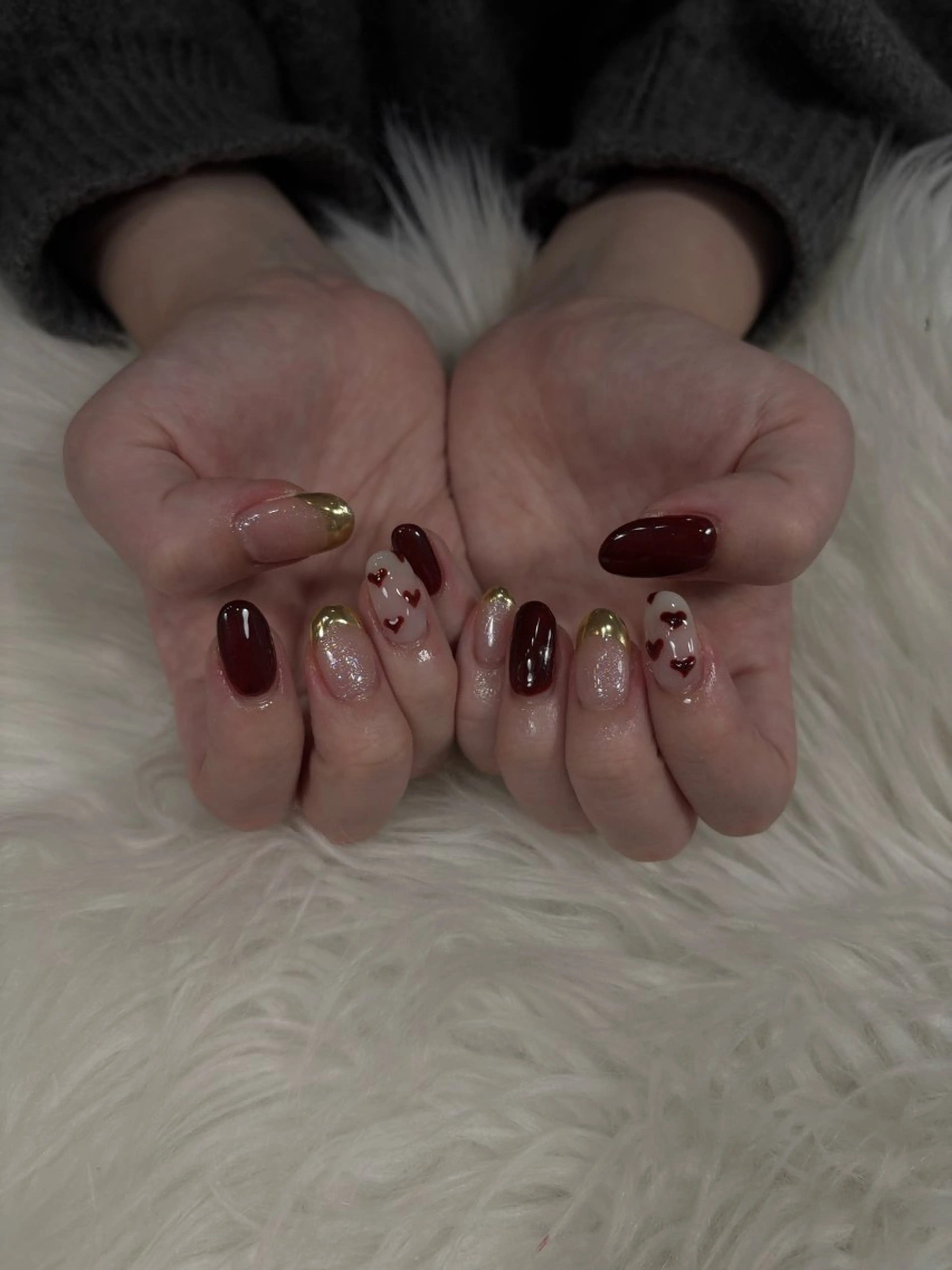 ネイル ハンドネイル 🦋Hina🦋 12月予約受付中✨のネイルデザイン