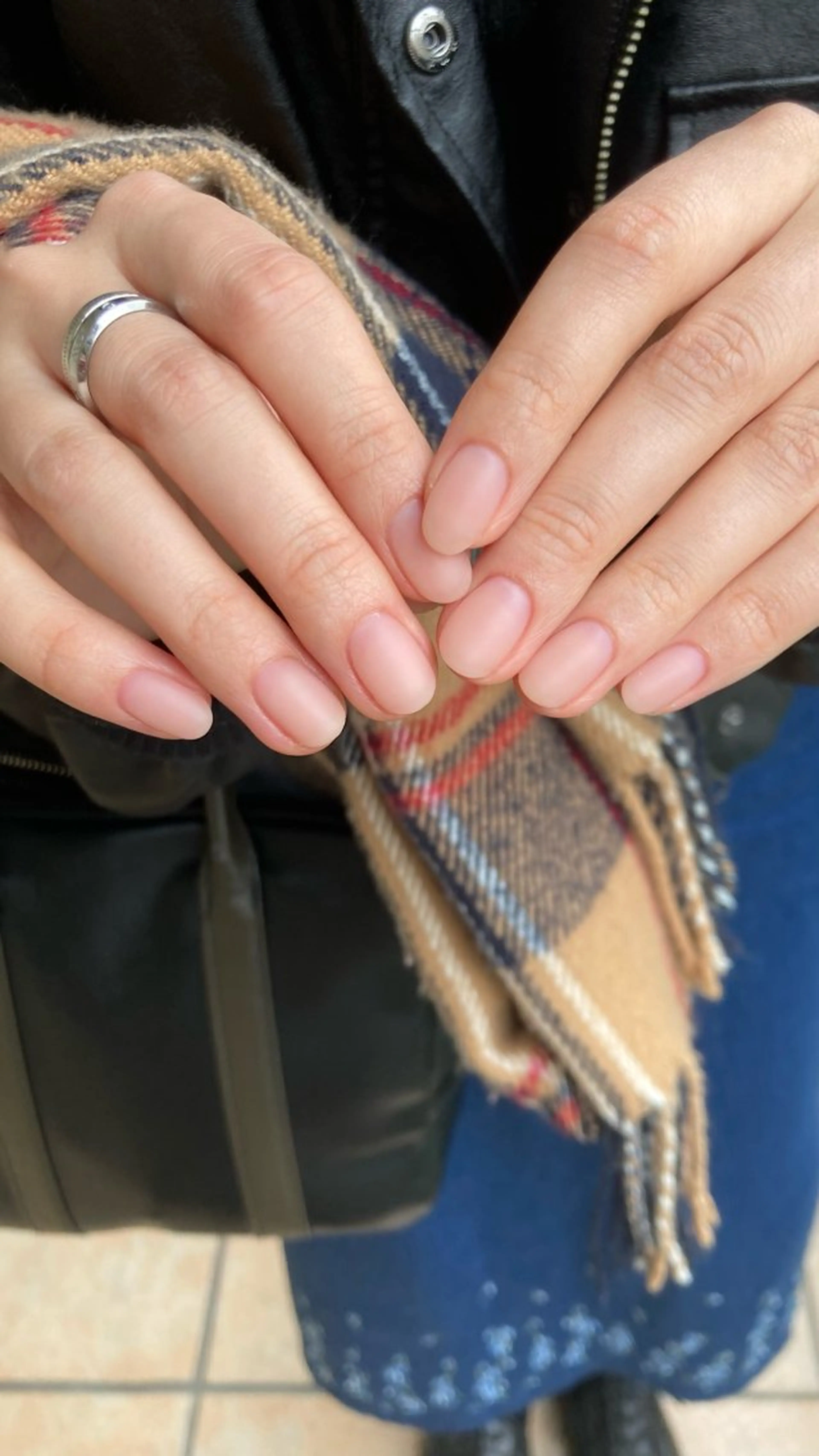 ネイル マットネイル ワンカラーネイル nail salon neige所属・ジェムネイル Risa.のネイルデザイン